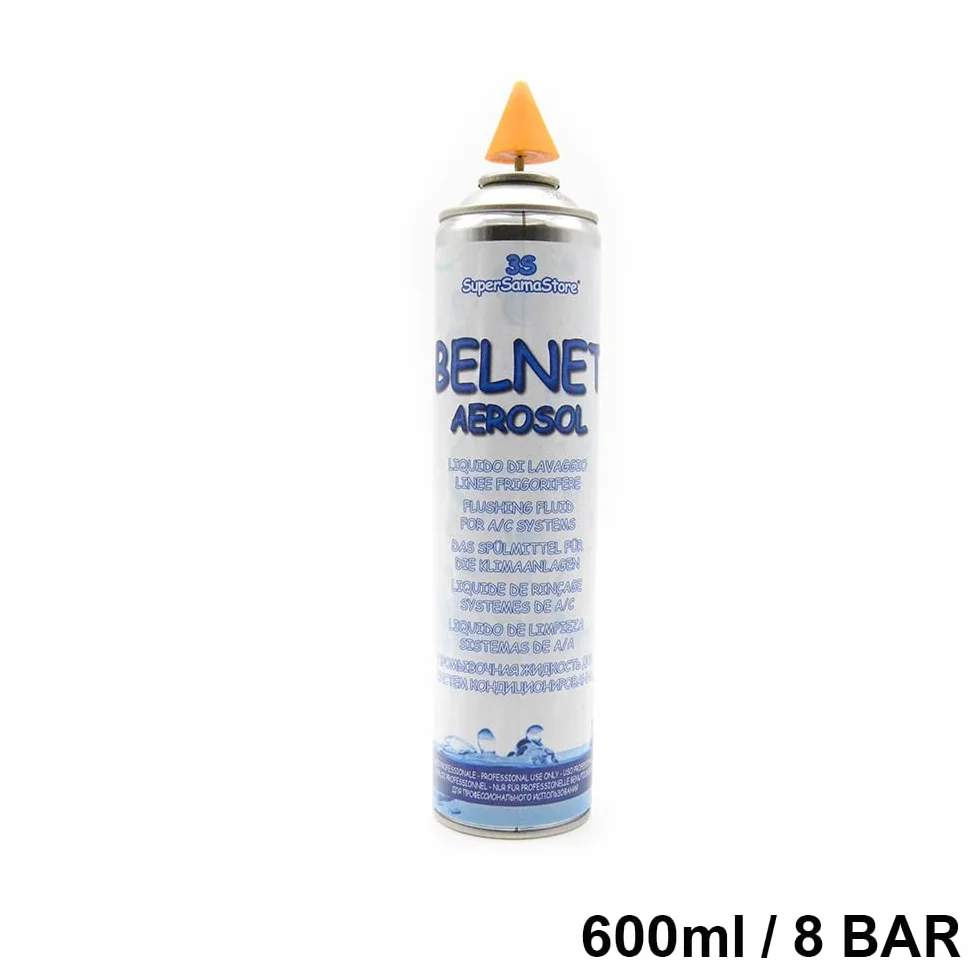 Liquido di Lavaggio Pressurizzato per Climatizzatori 600 ml con Cono in Gomma