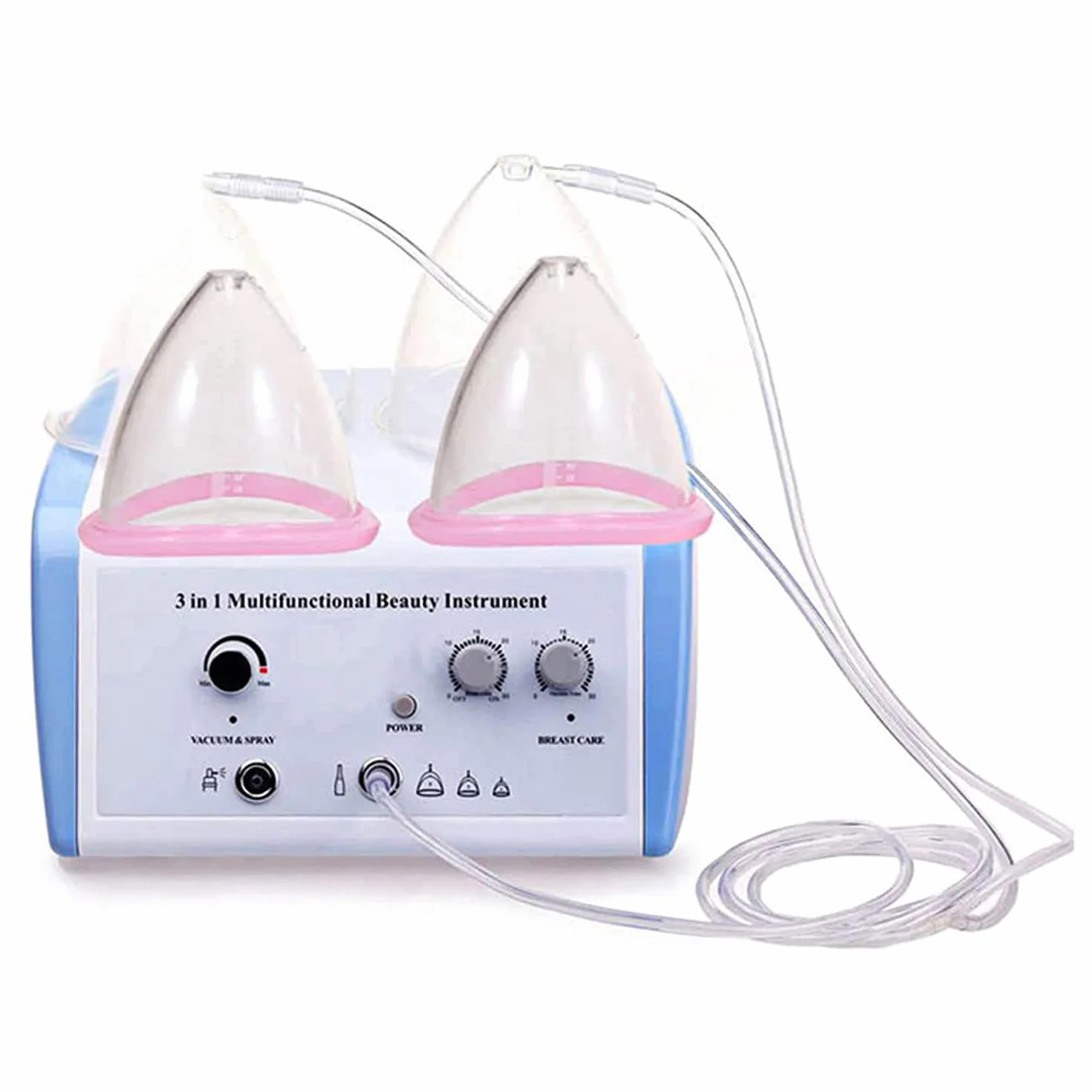 ELITZIA tubo silicone trasparente 6x3 pompa a vuoto seno allargamento macchina digitale bellezza
