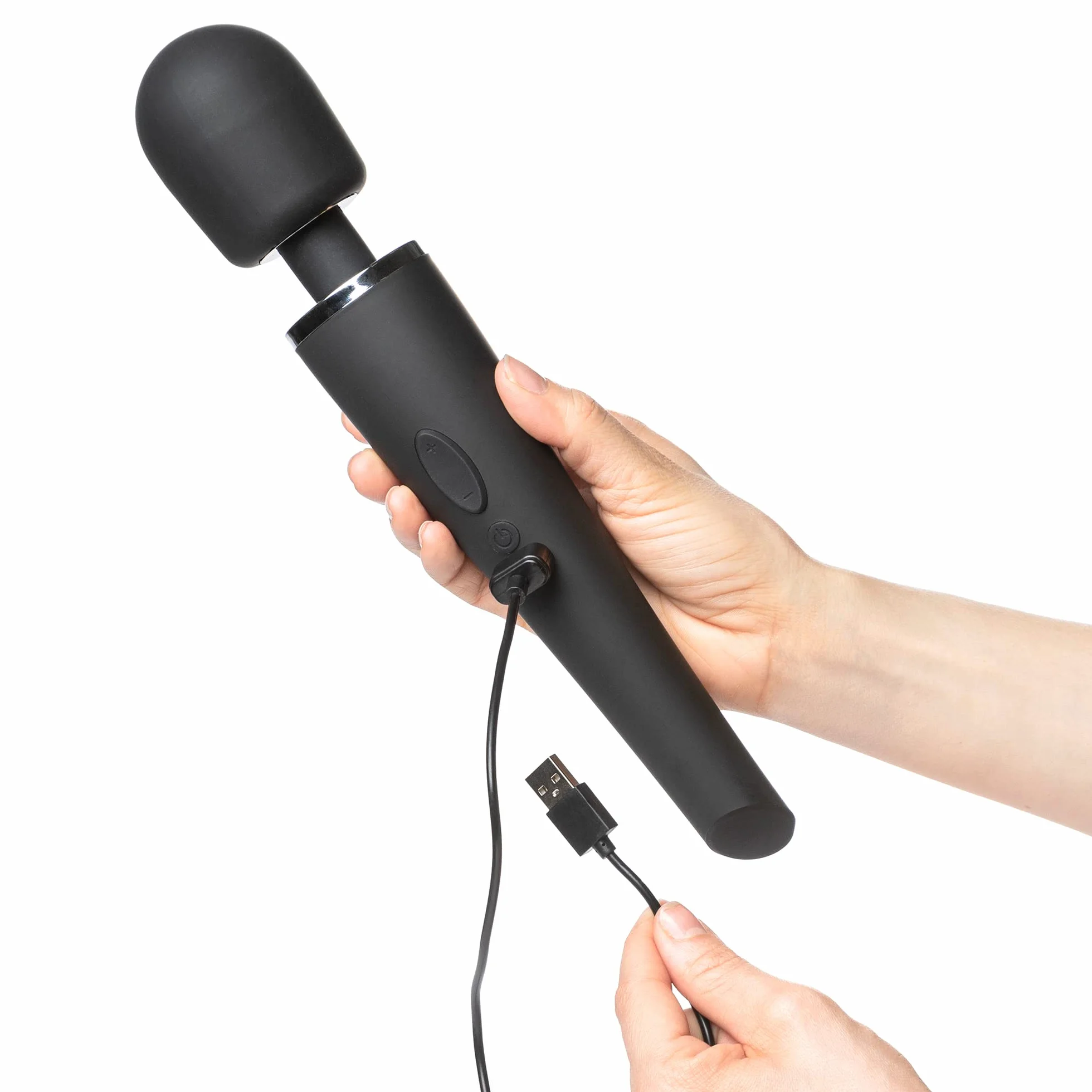 Sinful Vibratore a bacchetta sessuale Luxy extra potente, vibratore magico, silenzioso, a prova di spruzzi, vibabratore per massaggio senza fili, per donne, con 10 impostazioni di vibrazione