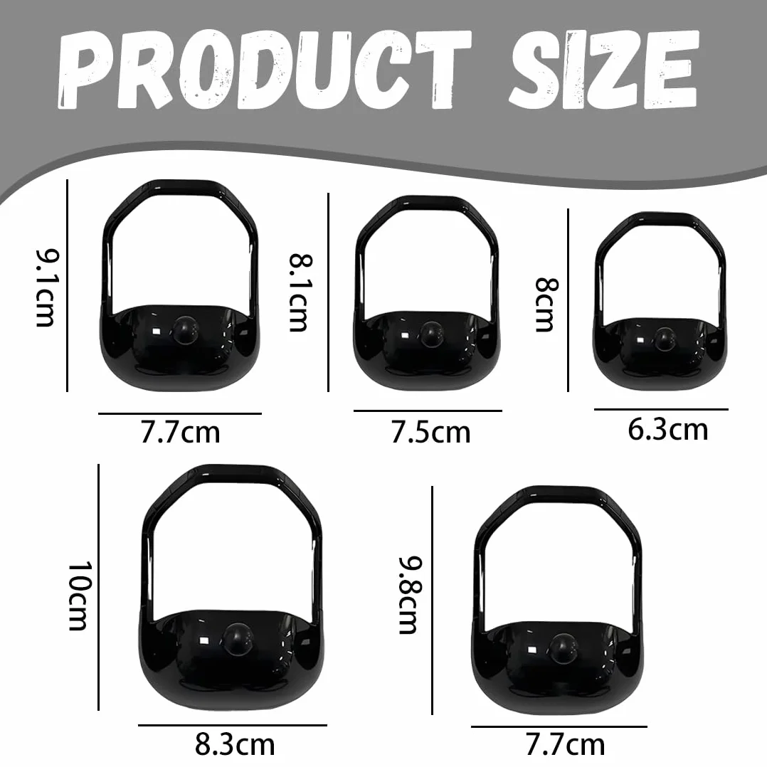 5 Pezzi Sagoma Per Barba Modellatore Barba Attrezzo Per Styling Contorno Barba Aiuto Per Rasatura Plastica Per Uomini Accessorio Per Rasatura Ner
