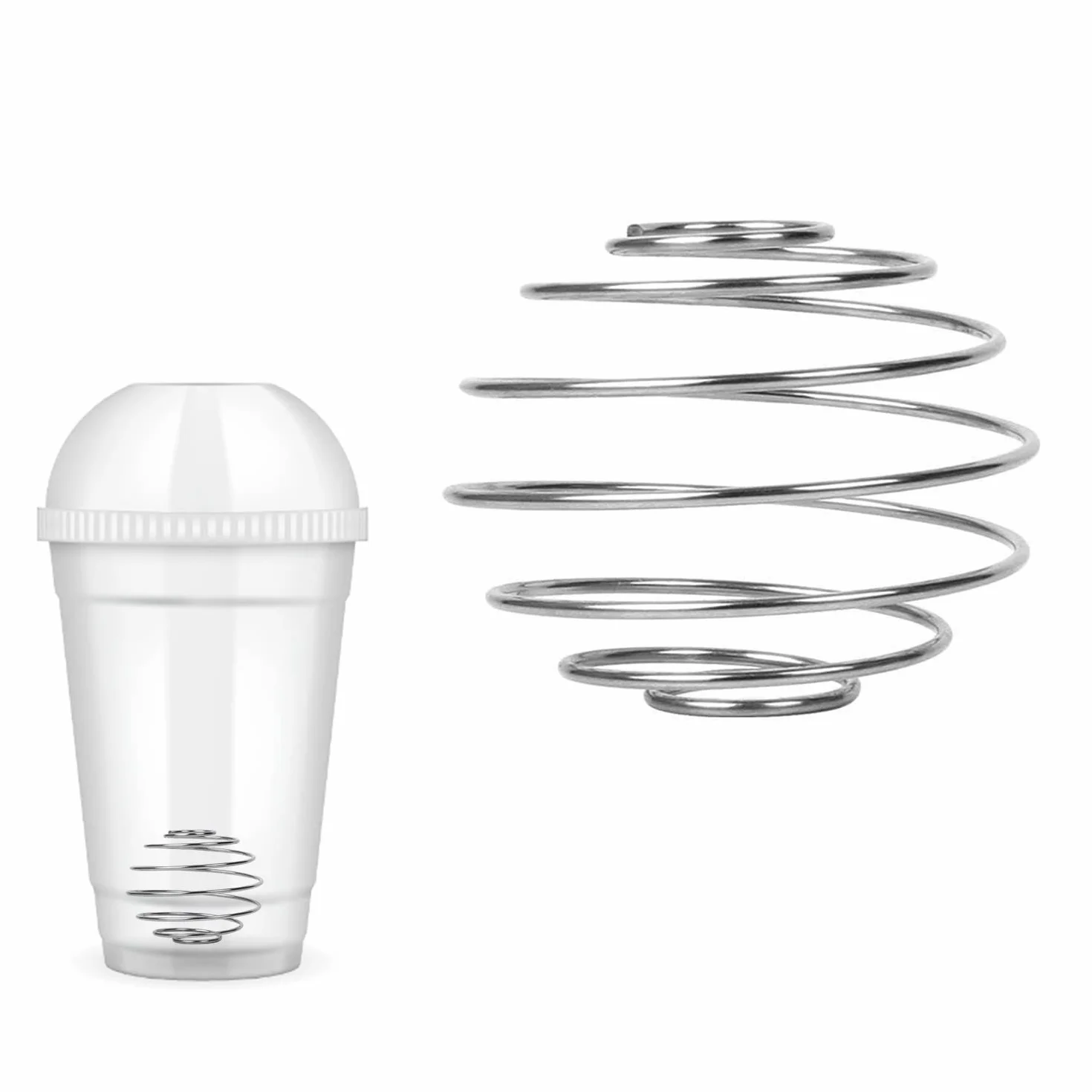 Agitare la sfera, la sfera di miscelazione del miscelatore del miscelatore della proteina dell'acciaio inossidabile per le bevande mescolate proteiche 6 pc/insieme