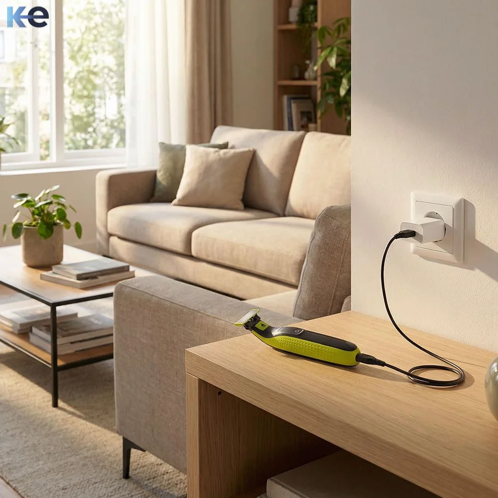 Philips OneBlade 360 Cavo USB 5V Ricarica Rapida per Rasoi QP2724 QP2720 QP2824 QP2734 QP4631 MG7910 MG5910 MG9510 PQ888 PQ889 Serie 2400