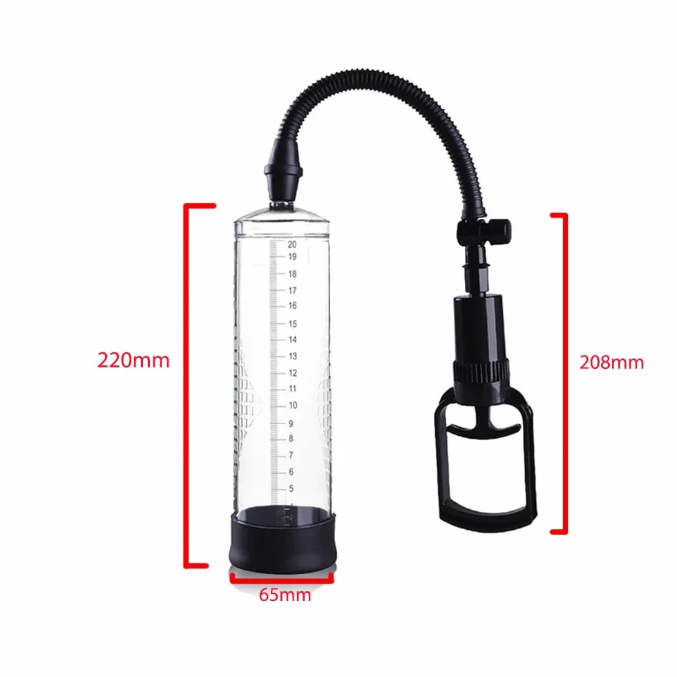 Pompa Maschio Péne Acqua Allunga Pump Toys per Uomini Migliorare Allungamento Vacuum Device per Allenamento Pompa vuoto per il Per Ingrandimento Formazione Toysper per Uomo -gm8