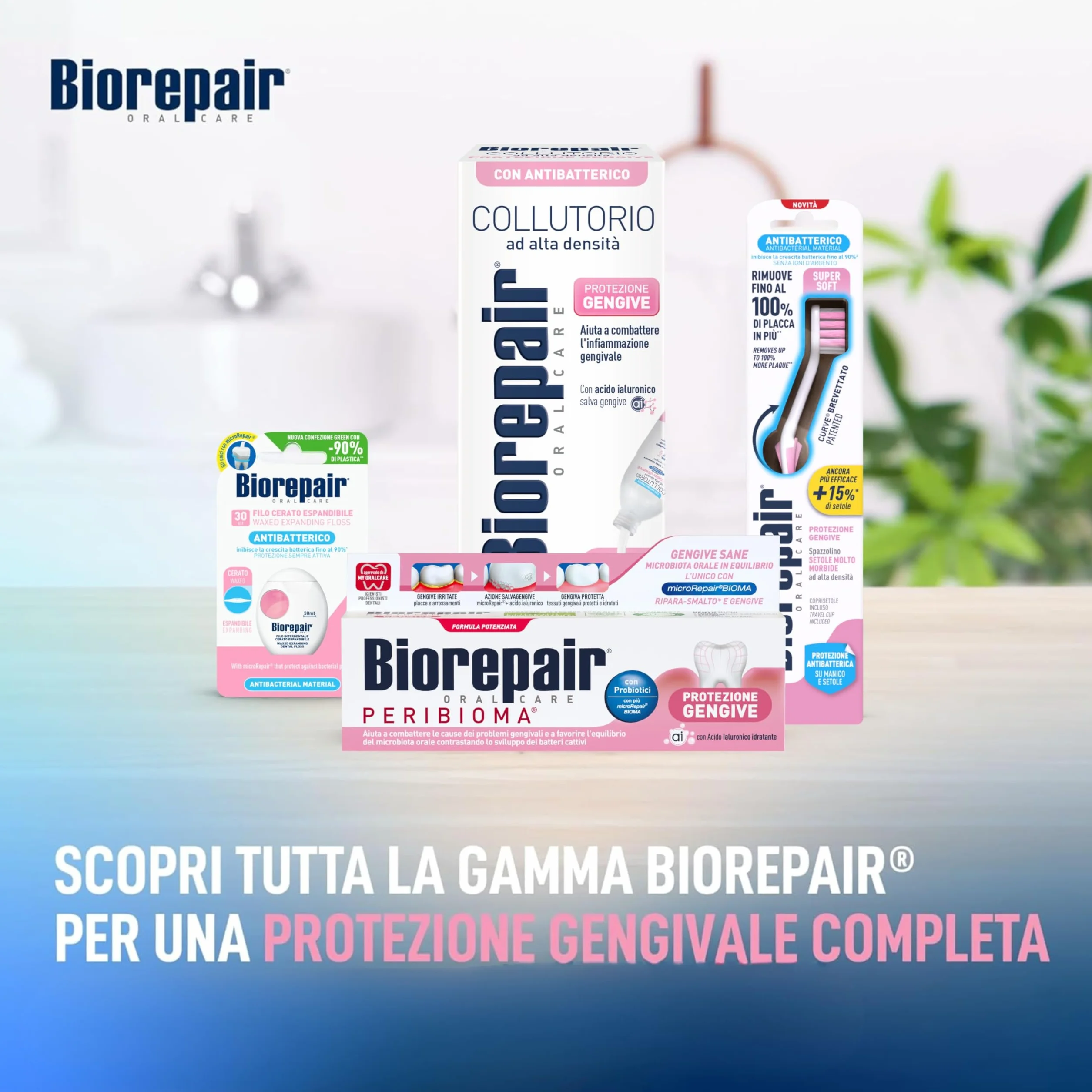 Biorepair Collutorio ad Alta Densità Protezione Gengive 500ml