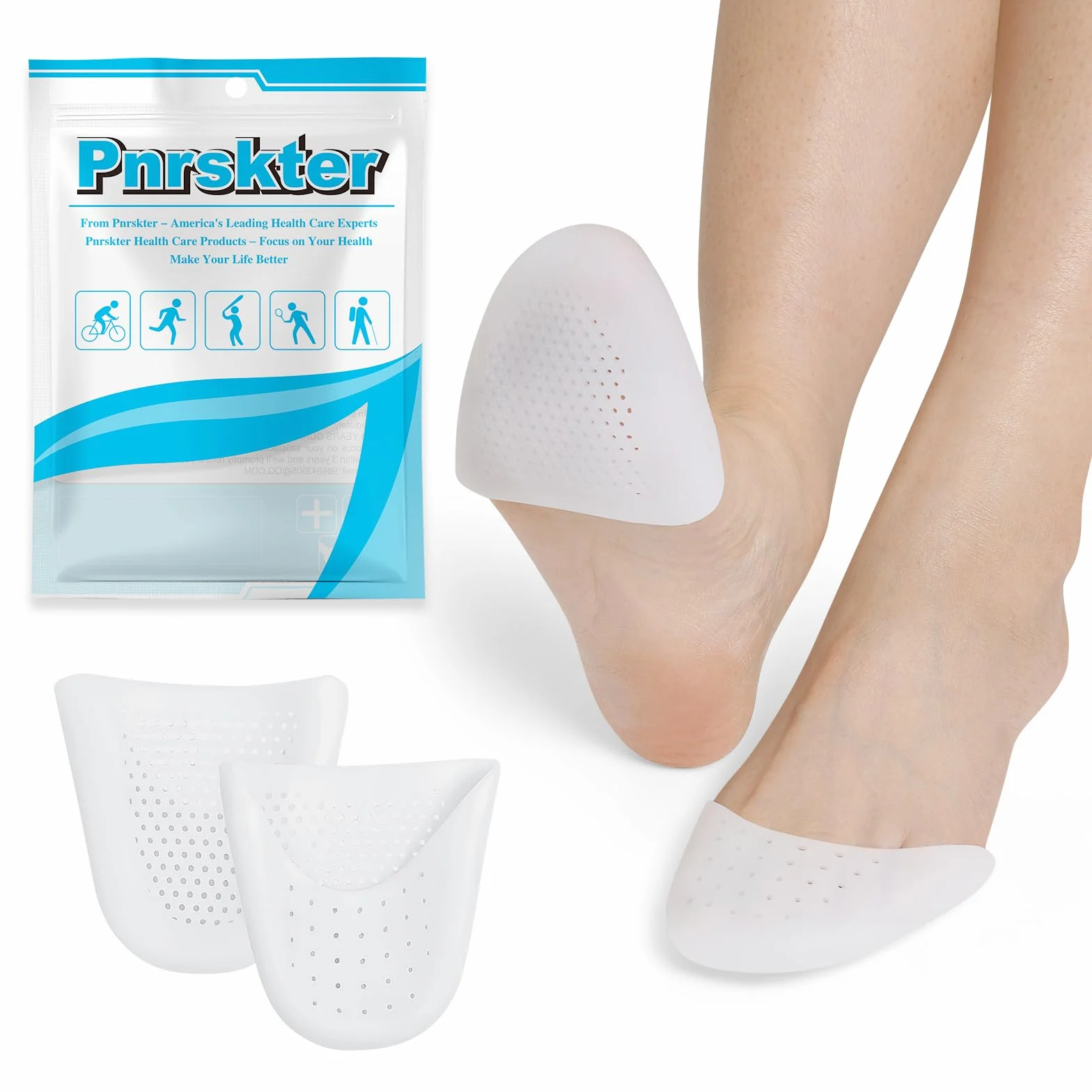 4 PCS Protezione Dita Piedi, Salvapunte in Silicone, Salvapunta per Scarpe a Punta Ballet e Danza Classica, Piede Suggerimento Manicotto
