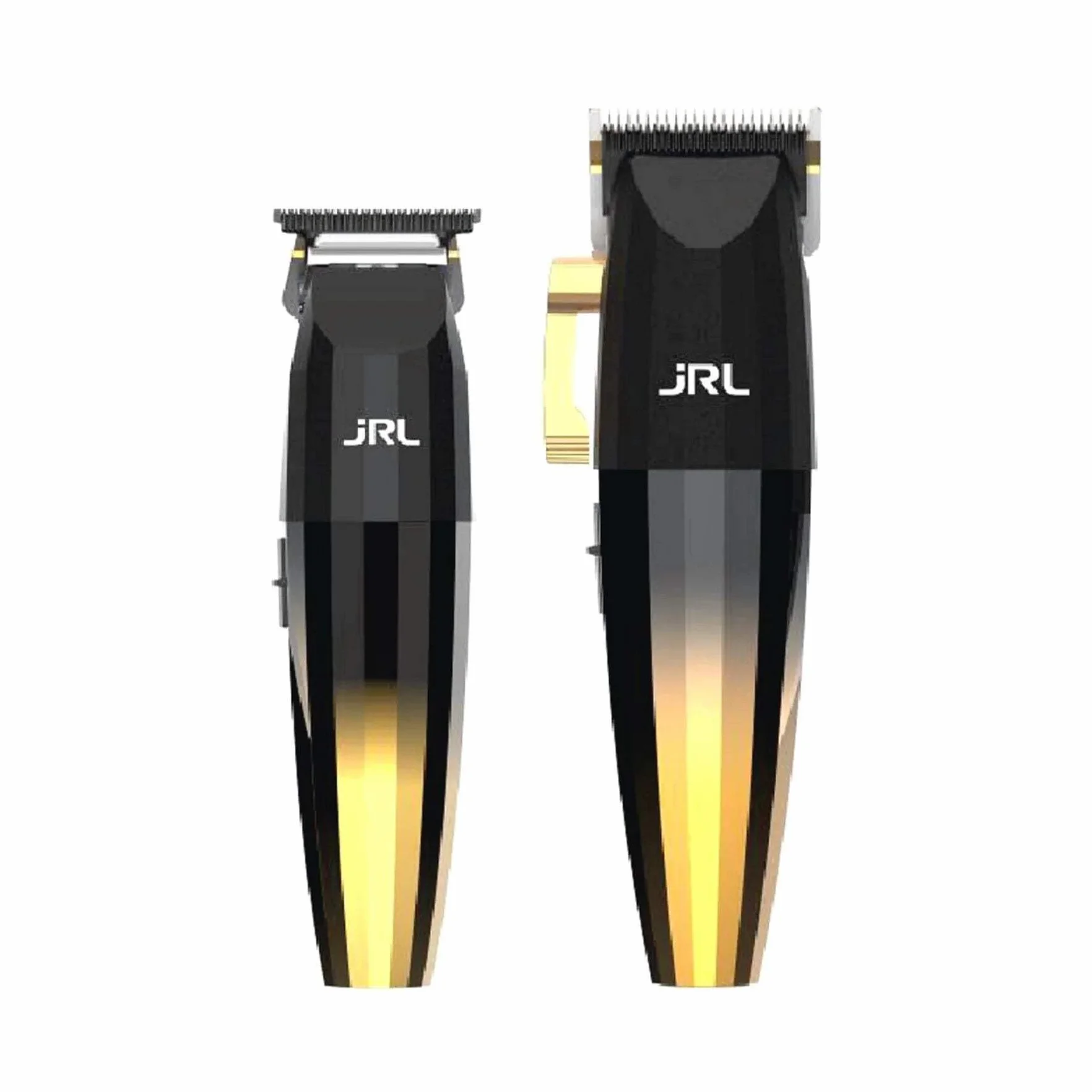 JRL FF2020 Limited Gold Collection – Clipper & Trimmer Cool Blade per la toelettatura degli uomini – ricaricabile con lame in acciaio inox o resistente