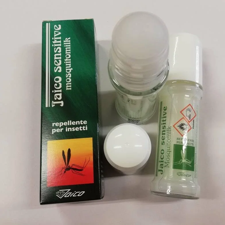 Jaico sensitive antizanzare vasetto vetro latte 50ml
