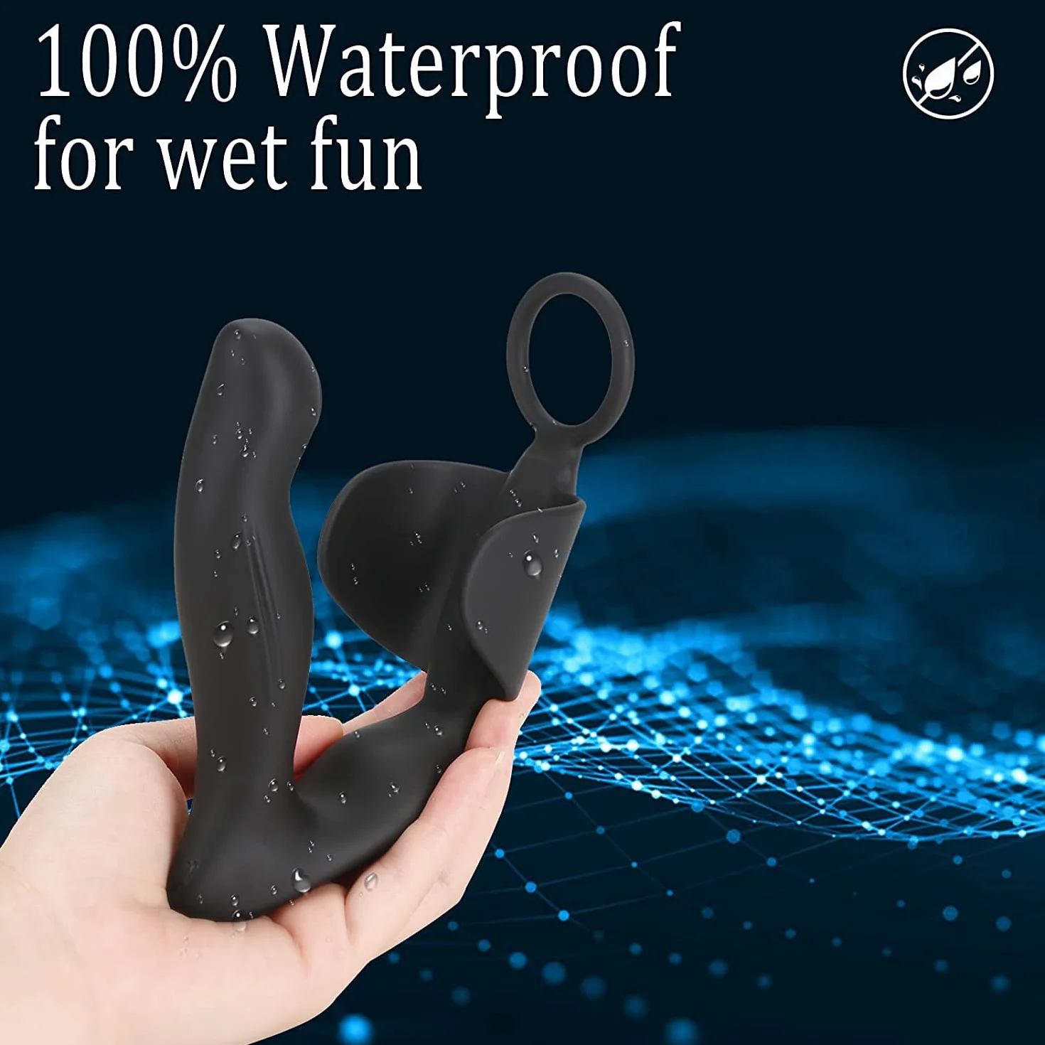 Sex Toys Masturbatore Maschile Sex Toys Masturbtore per Pene Automatico Stimolatore Prostatico Maschile con 9 Vibrazione Vibratore per Uomo Adatto Vibratore Anale Masturvatore Per Uomo