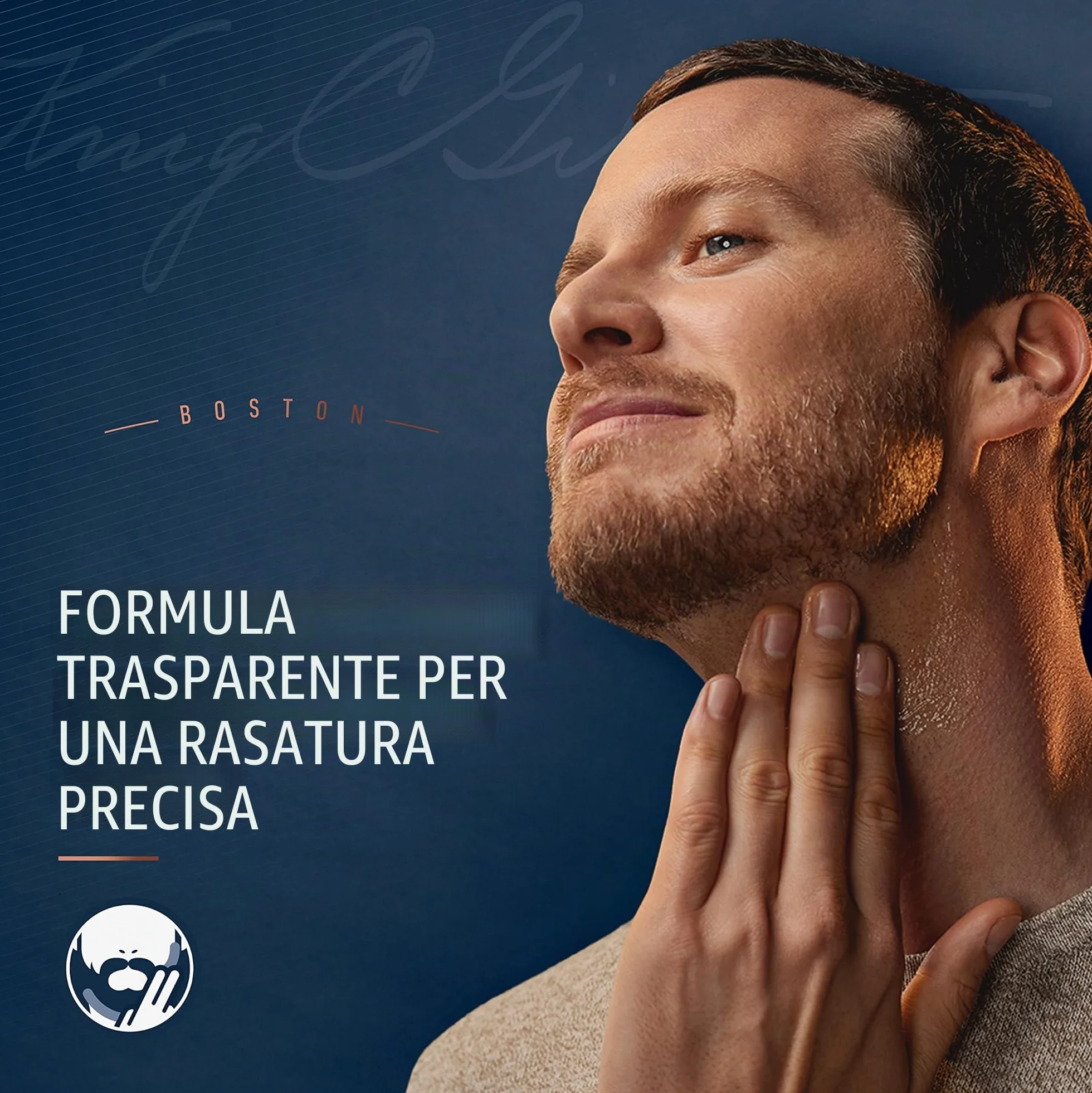 King C. Gillette Gel da barba trasparente con tè bianco e olio di argan, 141,7 g