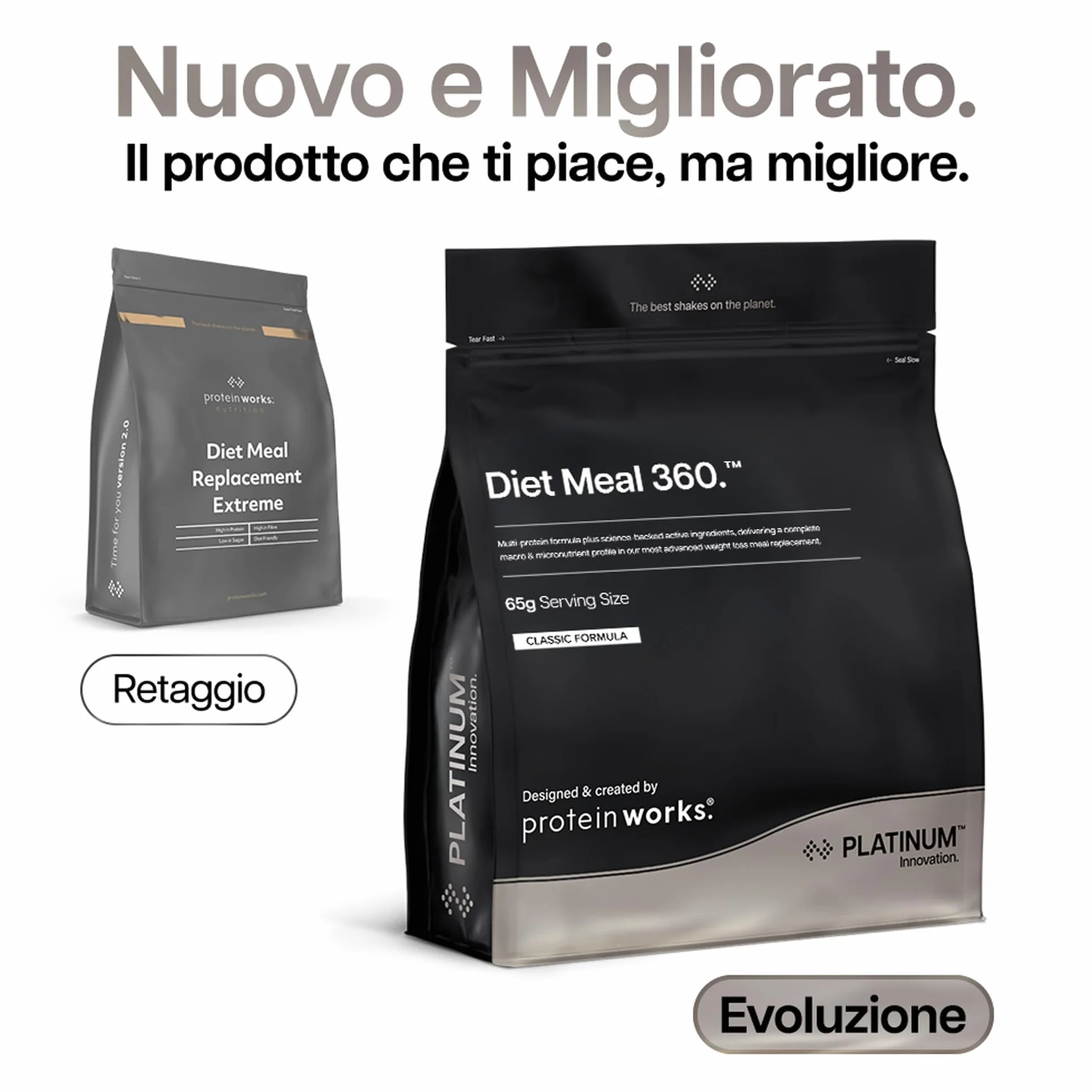 Protein Works - Sostituto Del Pasto Dietetico Extreme | Supporta la Perdita di Peso | Sazietà di Lunga Durata | Alto Contenuto di Proteine | 14 Pasti | Crema Alla Vaniglia | 1kg