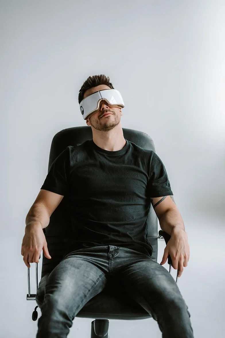 Medivon Horizon PRO Massaggiatore per occhi con calore compressione e musica