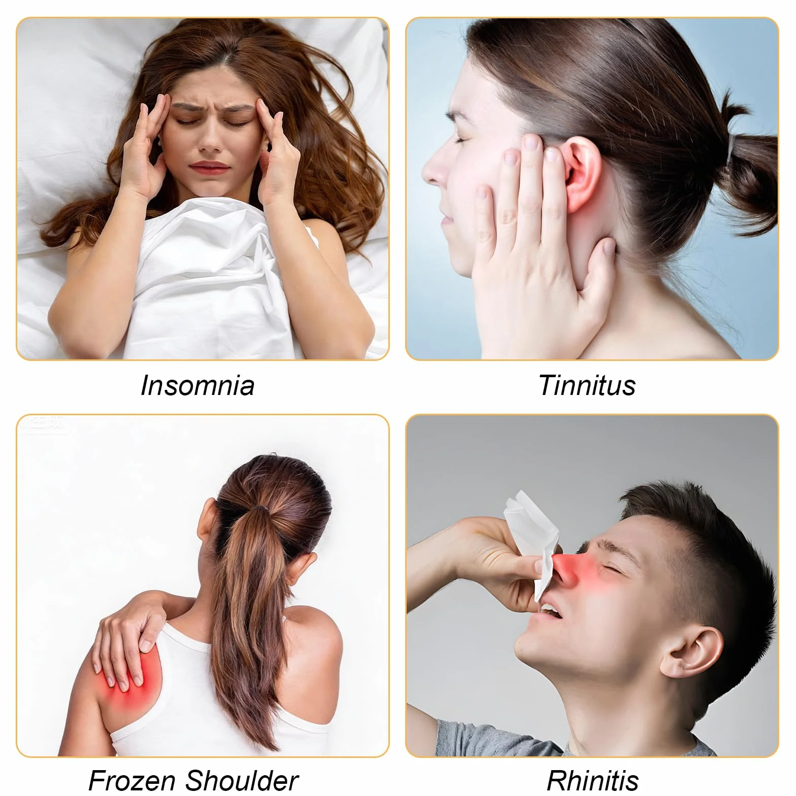 100 Pezzi Cerotti per Punto Auricolare di Agopuntura, Ricarica Confezione Monouso Pressa per L'orecchio Semi Agopuntura Cerotto per Pressione Dell'orecchio Massaggio Orecchio Auricoloterapia