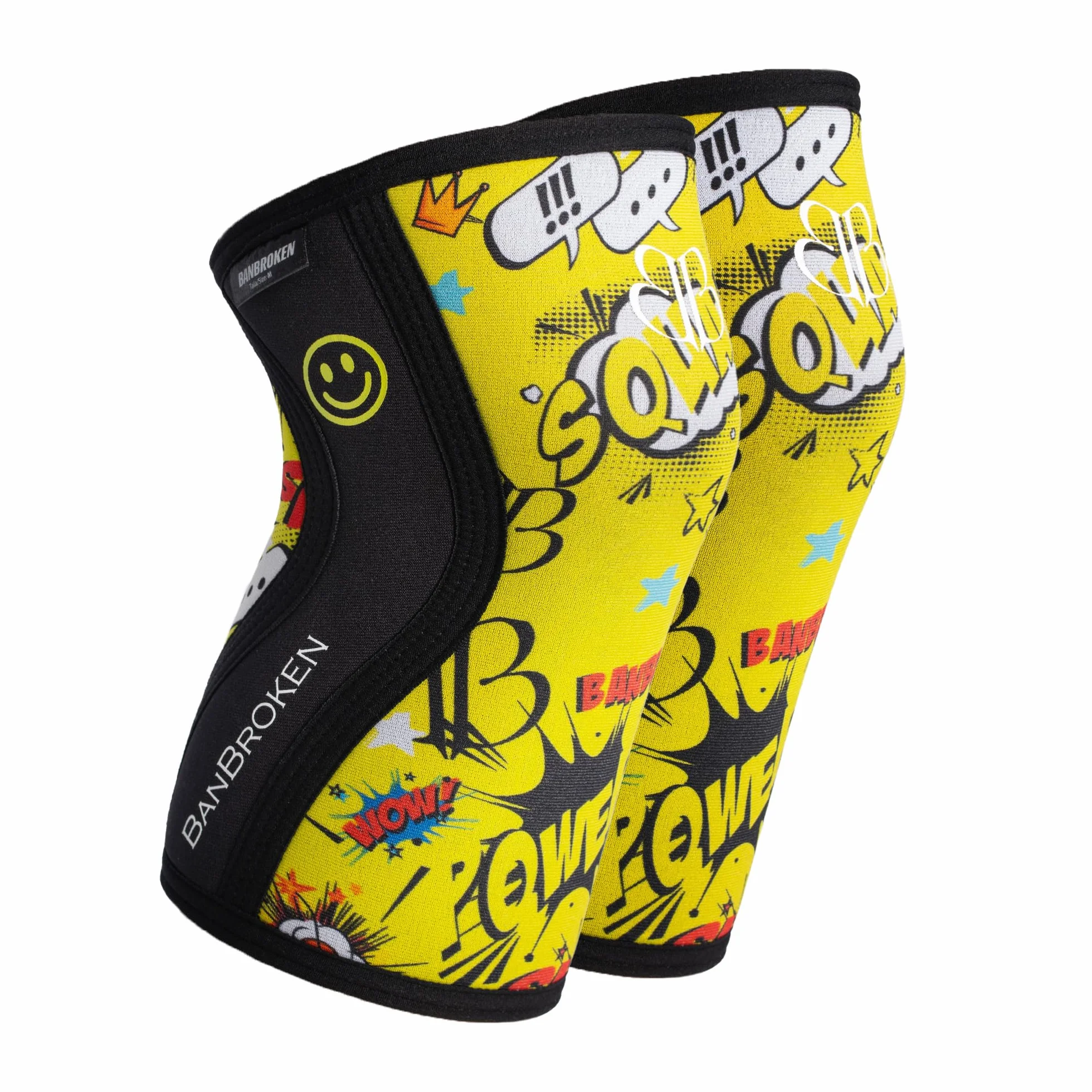 Ginocchiere BANBROKEN 5 mm Knee Sleeves Palestra CrossTrain Sollevamento pesi 1 PAR Unisex