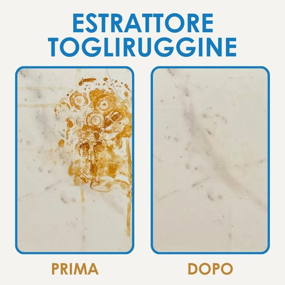 GEAL ESTRATTORE TOGLIRUGGINE 100ML Rimuove Macchie di Ruggine da Pavimento e Marmo