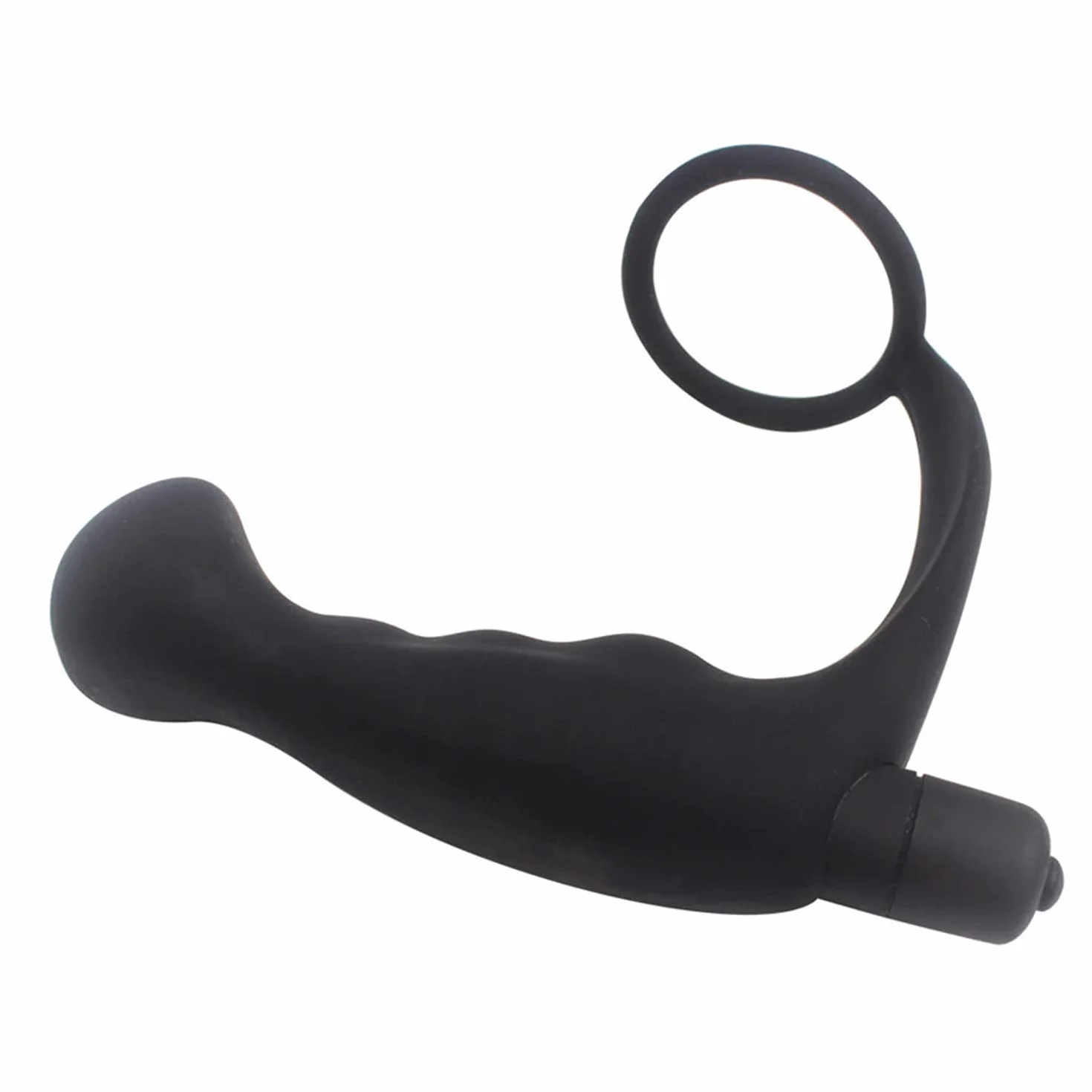 Massaggiatore prostatico – 7 diversi design – Vibration Plug anale prostata – Stimolatore anale sesso uomo erotico G voi massaggiatore giocattolo sessuale (1 anello da pozzetto – sottile – con