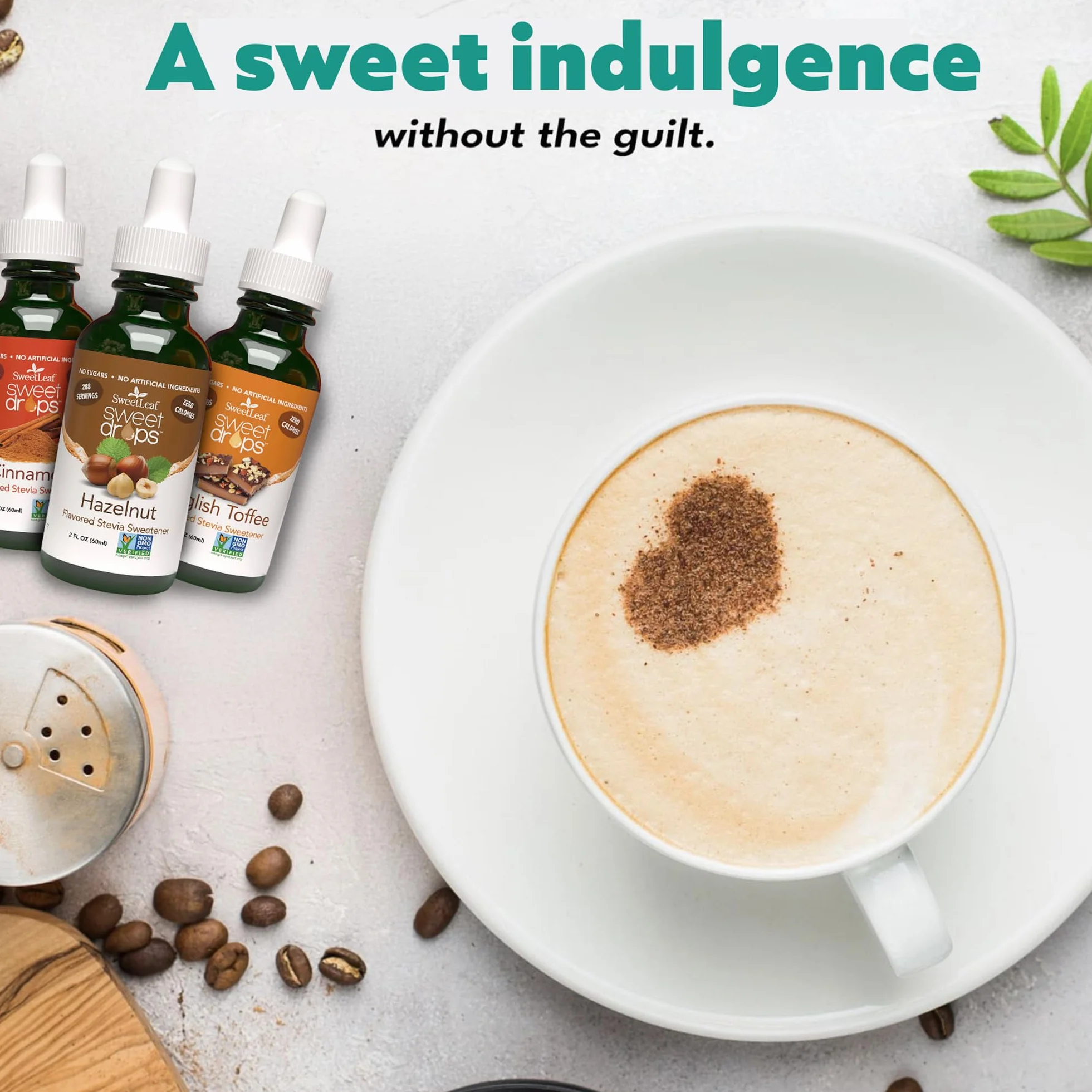 Sweet Leaf Tea Liquid Stevia Pumpkin Spice 2 OZ