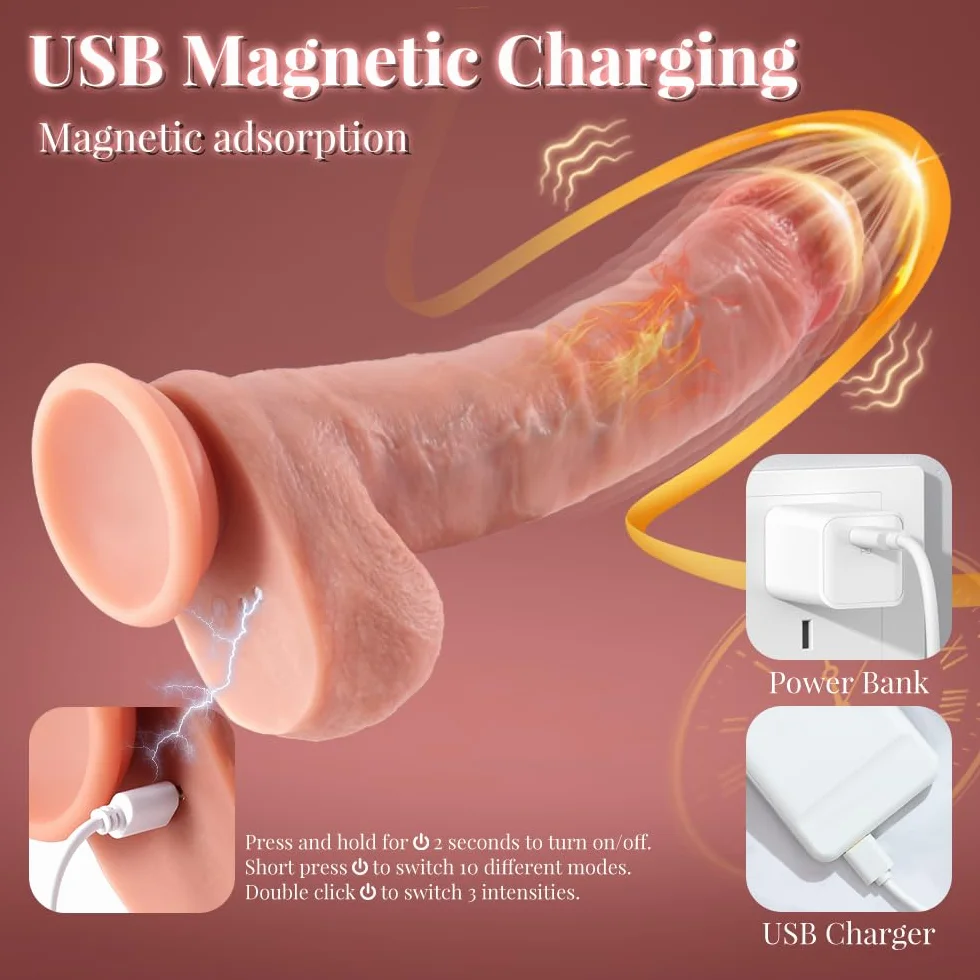 Dildo Realistico Vibratoreper Donna Professionale Clitoride Punto G Squirting Vibratore Anale Sexytoysys Uomo Coppia 10 Modalità Sex Toys Vibratoriper Donne Dildo Anali XXL per Coppie, A26032102