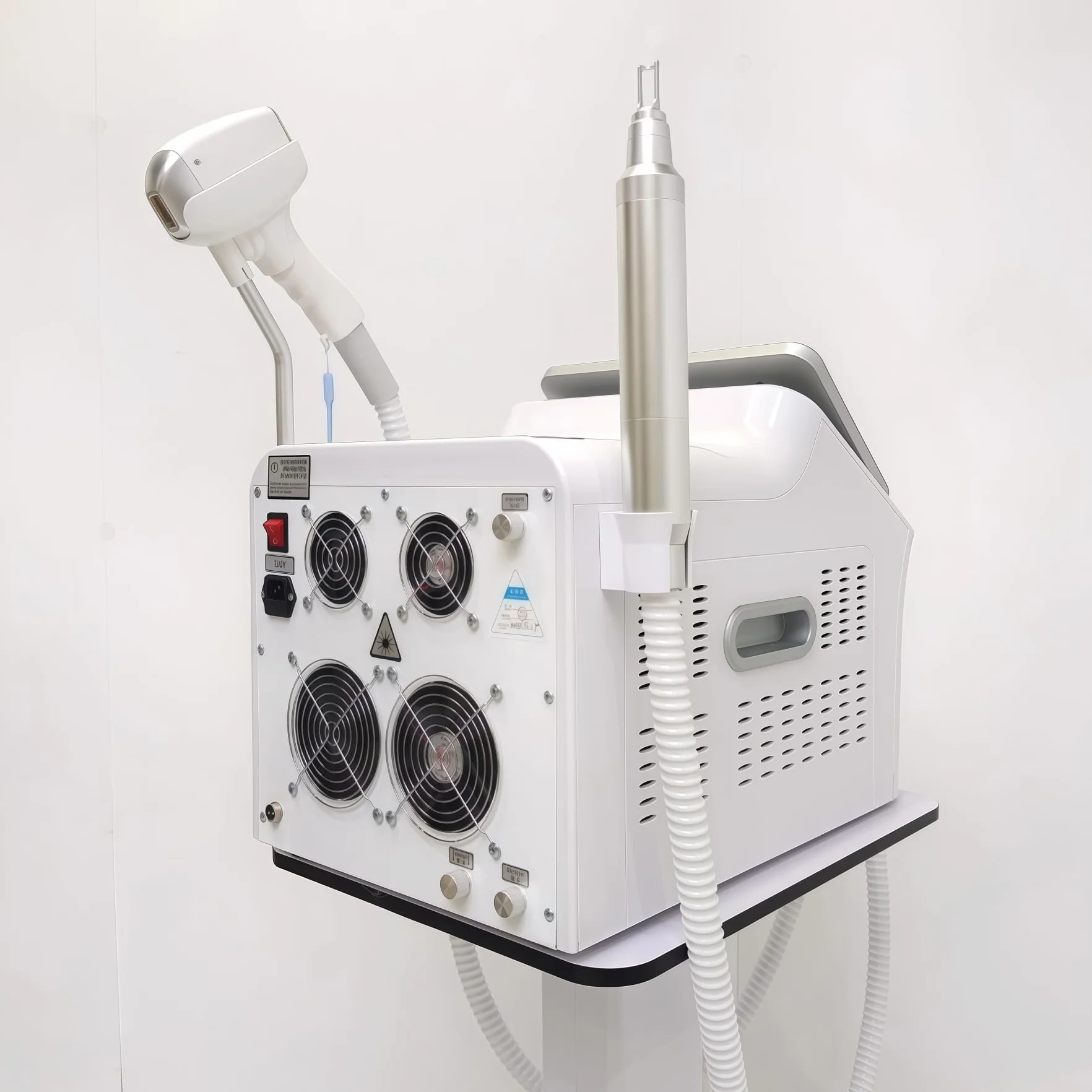 Professional 808nm diodo laser epilatore picosecond 2 in 1 ghiaccio titanio laser epilatore e rimozione tatuaggio, adatto per uso in salone di bellezza