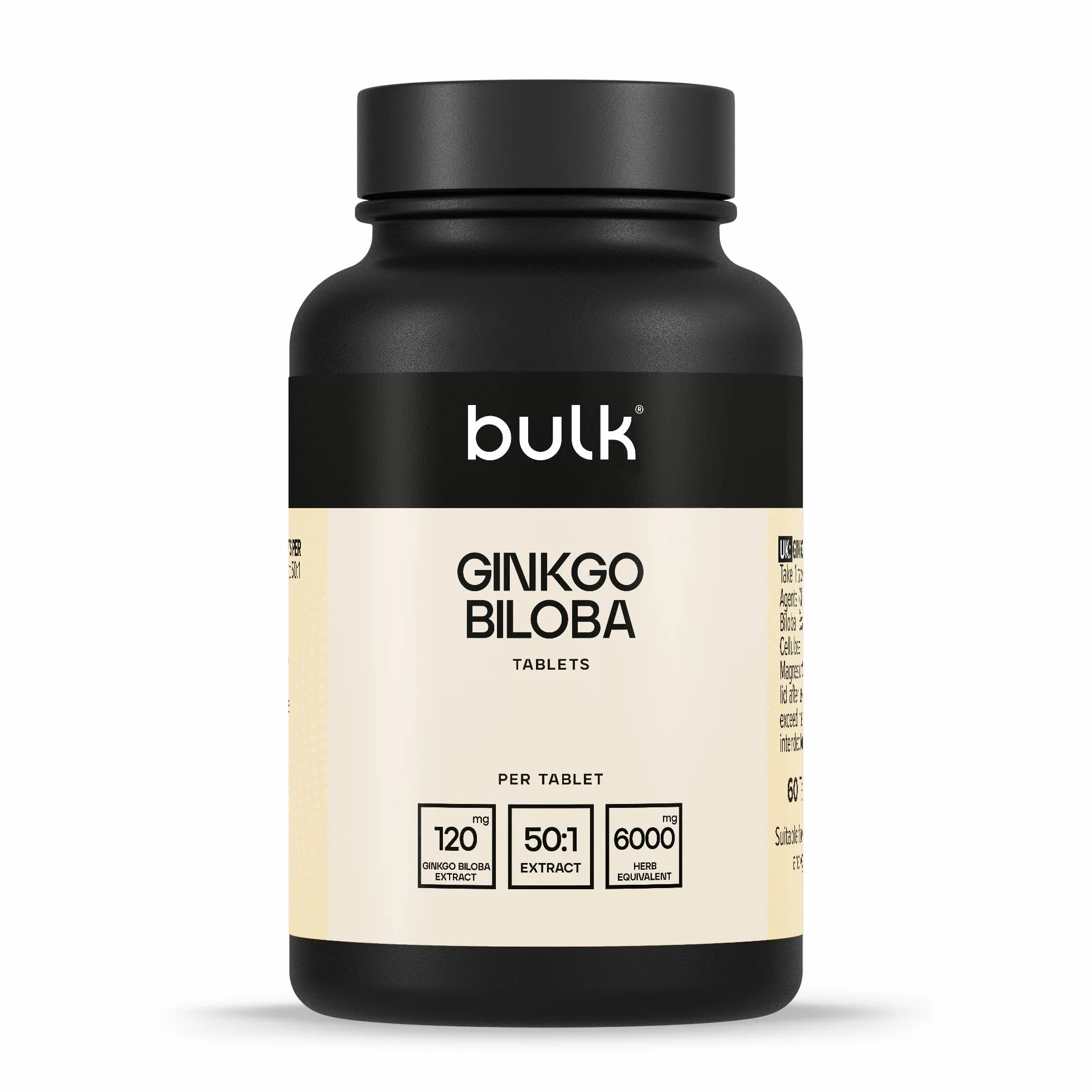 Ginko Biloba 6000 mg integratore 60 compresse