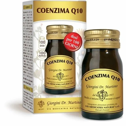 Dr Giorgini COENZIMA Q10 pastiglie - 30 g (integratore di coenzima Q10, dosi per 100 giorni)