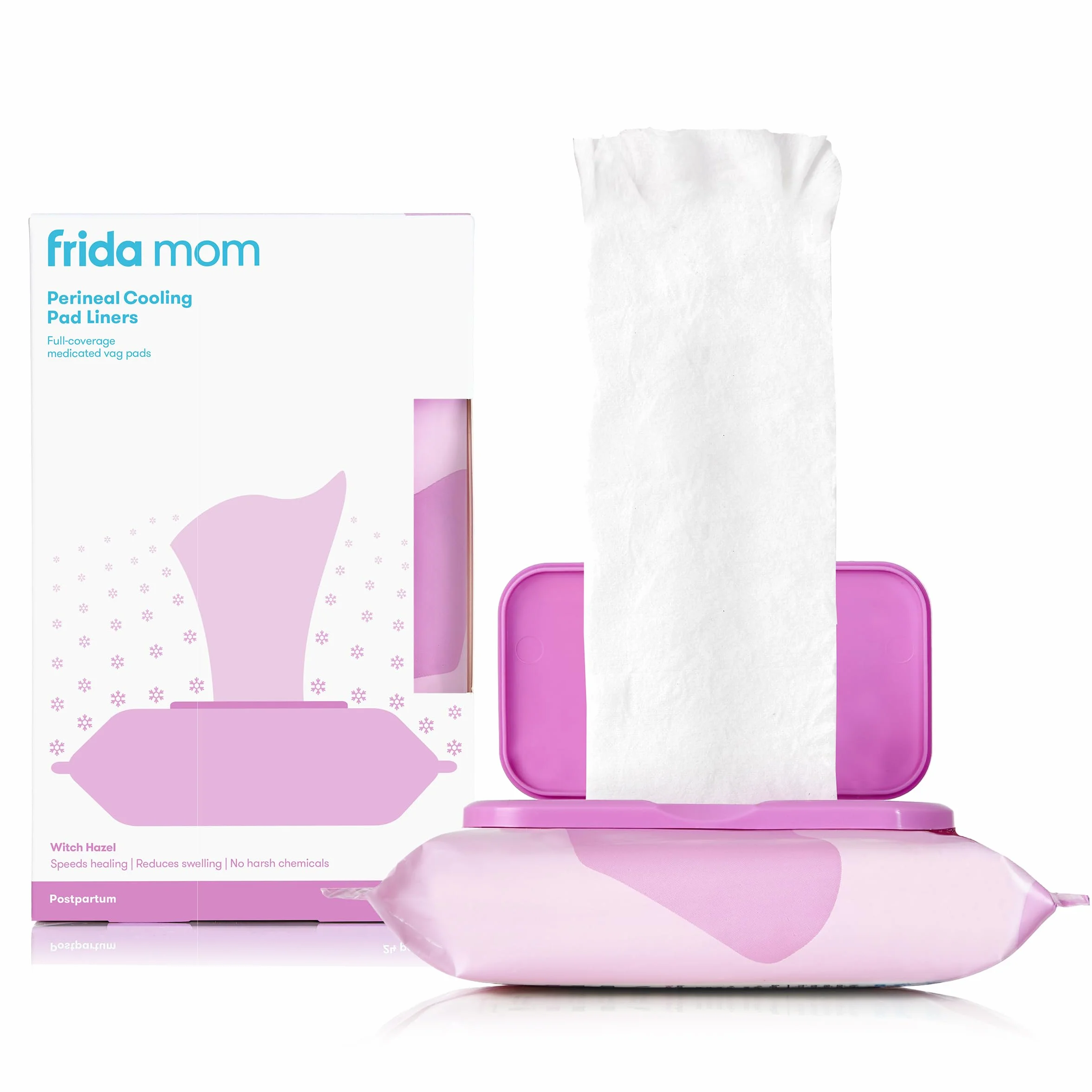 Frida Mom Salviette rinfrescanti all'amamelide per alleviare il dolore post parto