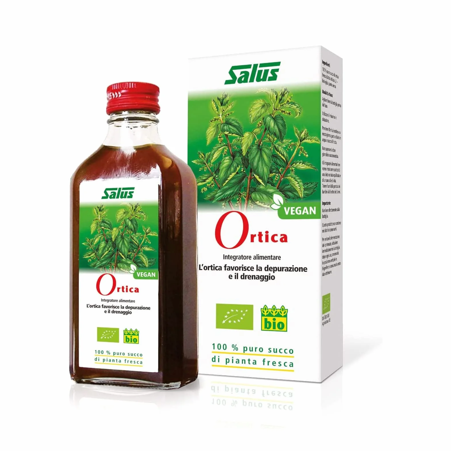 Salus Integratore Naturale Succo Pianta Fresca Ortica Salute Articolare 200 ml