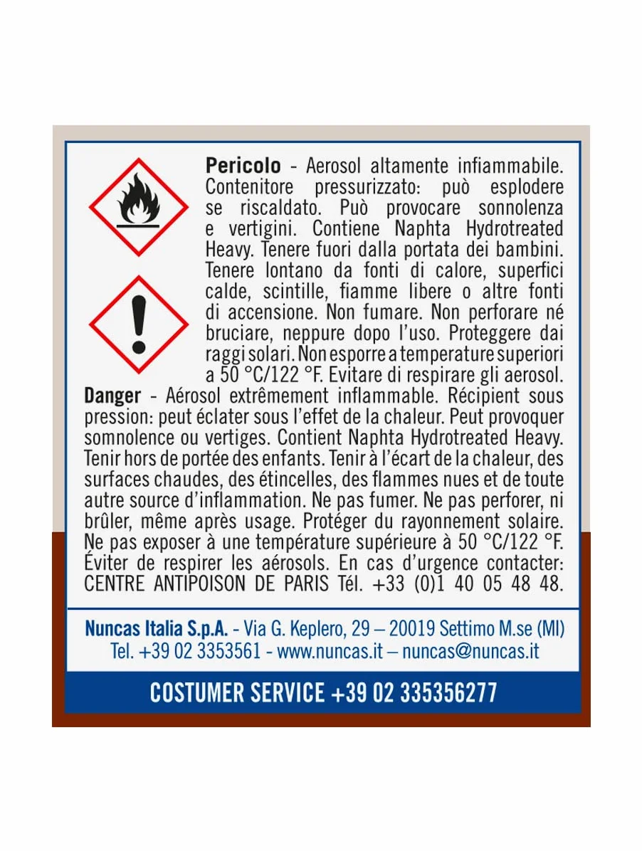 Nuncas Livax Cera Lucidante Spray Legno 300ml