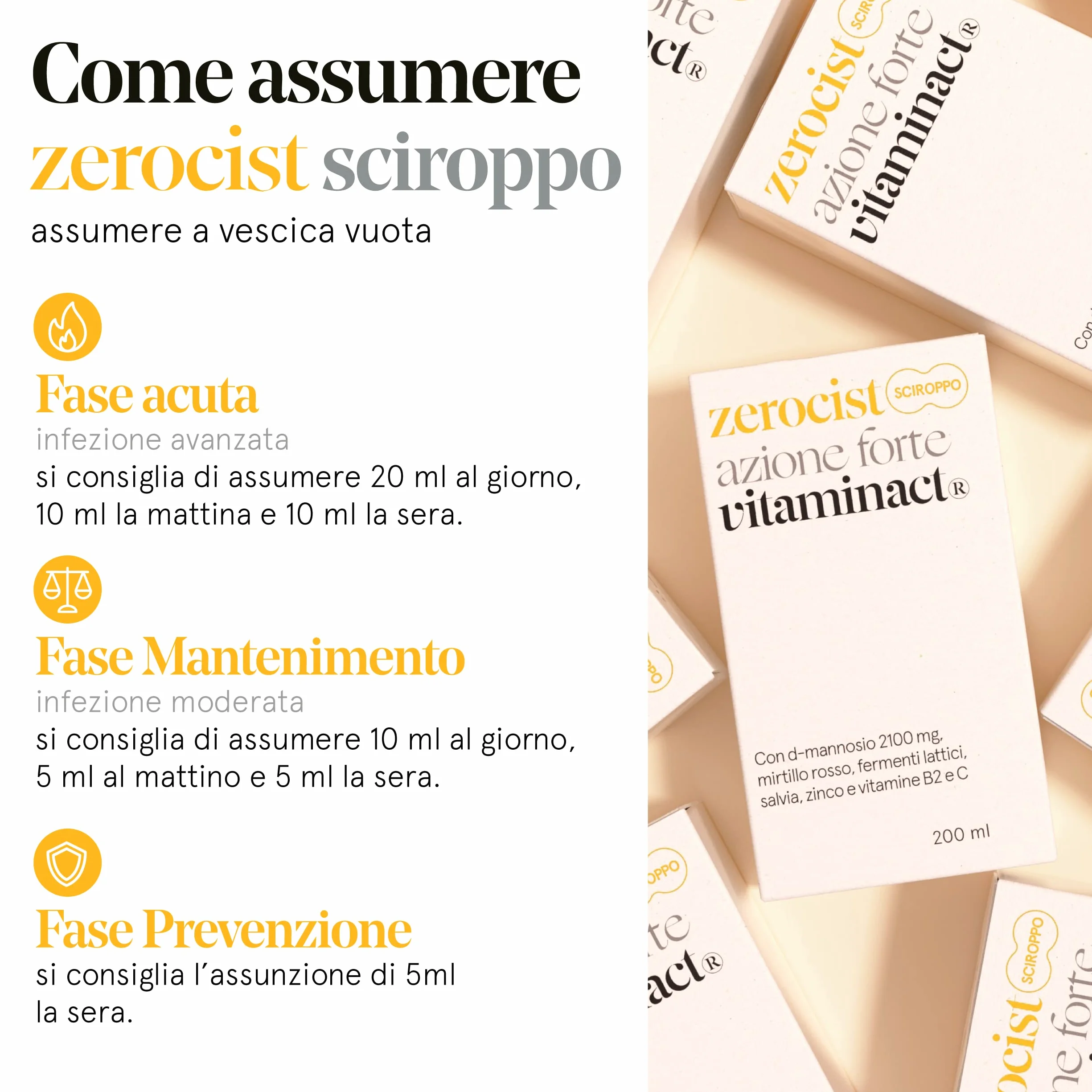 D Mannosio Puro Mirtillo Rosso Lactobacillus per Infezioni Vie Urinarie Candida con Salvia Vitamine C B2 Zinco
