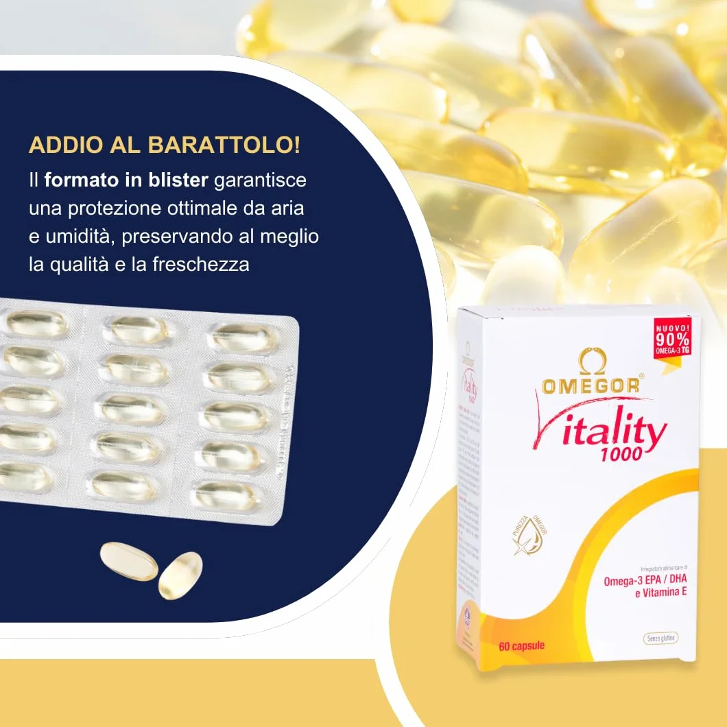 Omega 3 Olio di Pesce Integratore IFOS 5 Stelle 800mg EPA DHA Trigliceride 60 Capsule x 3