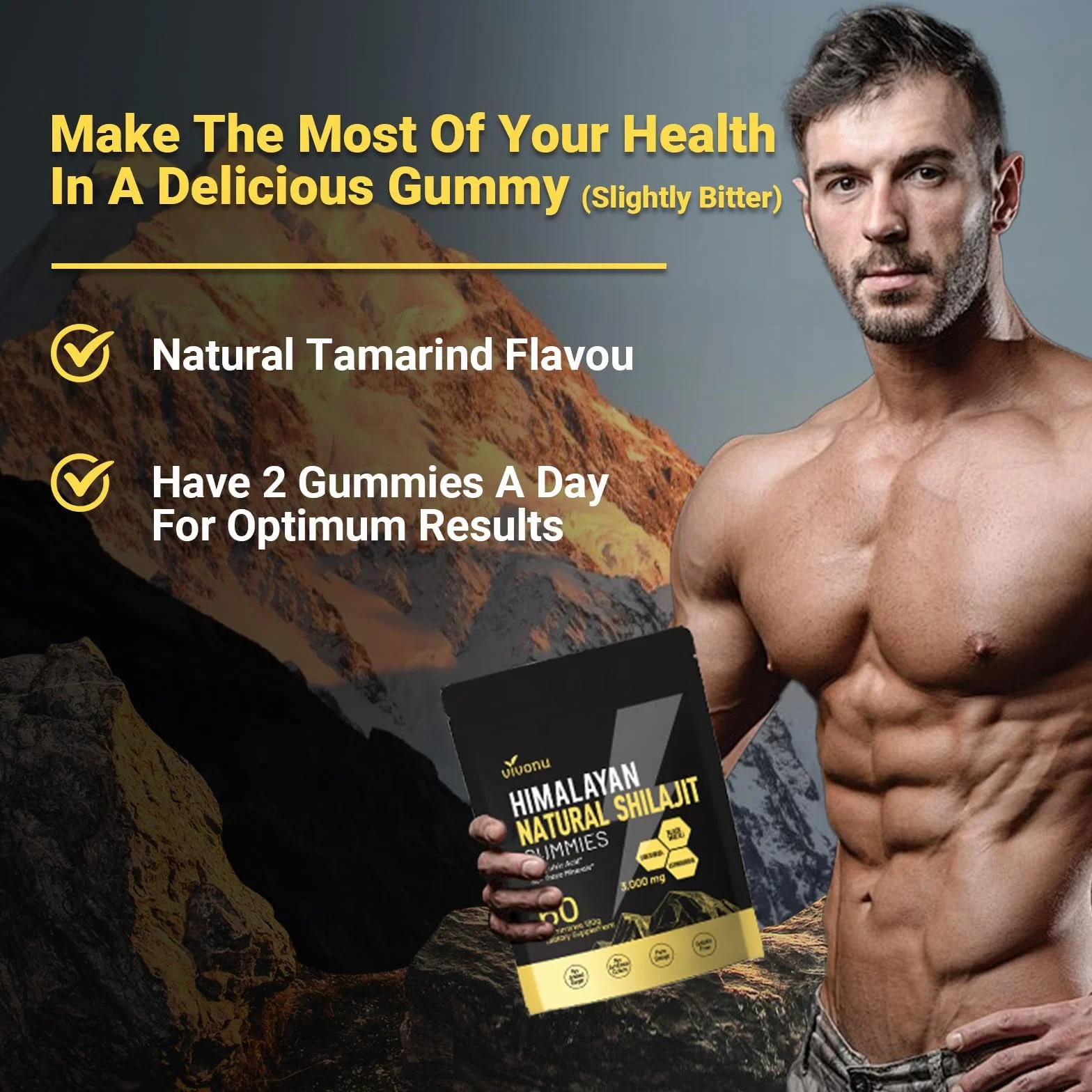 VivoNu Gomme Shilajit