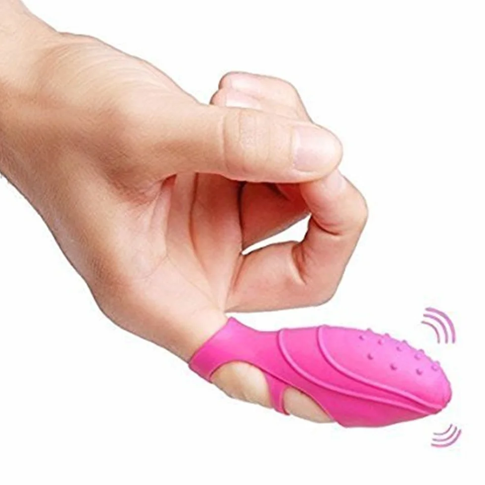 Mini Flírṭíṇg Víbrátíón Sport Attrezzatura sportiva Protezione per le dita Víbrátór (Rosa)