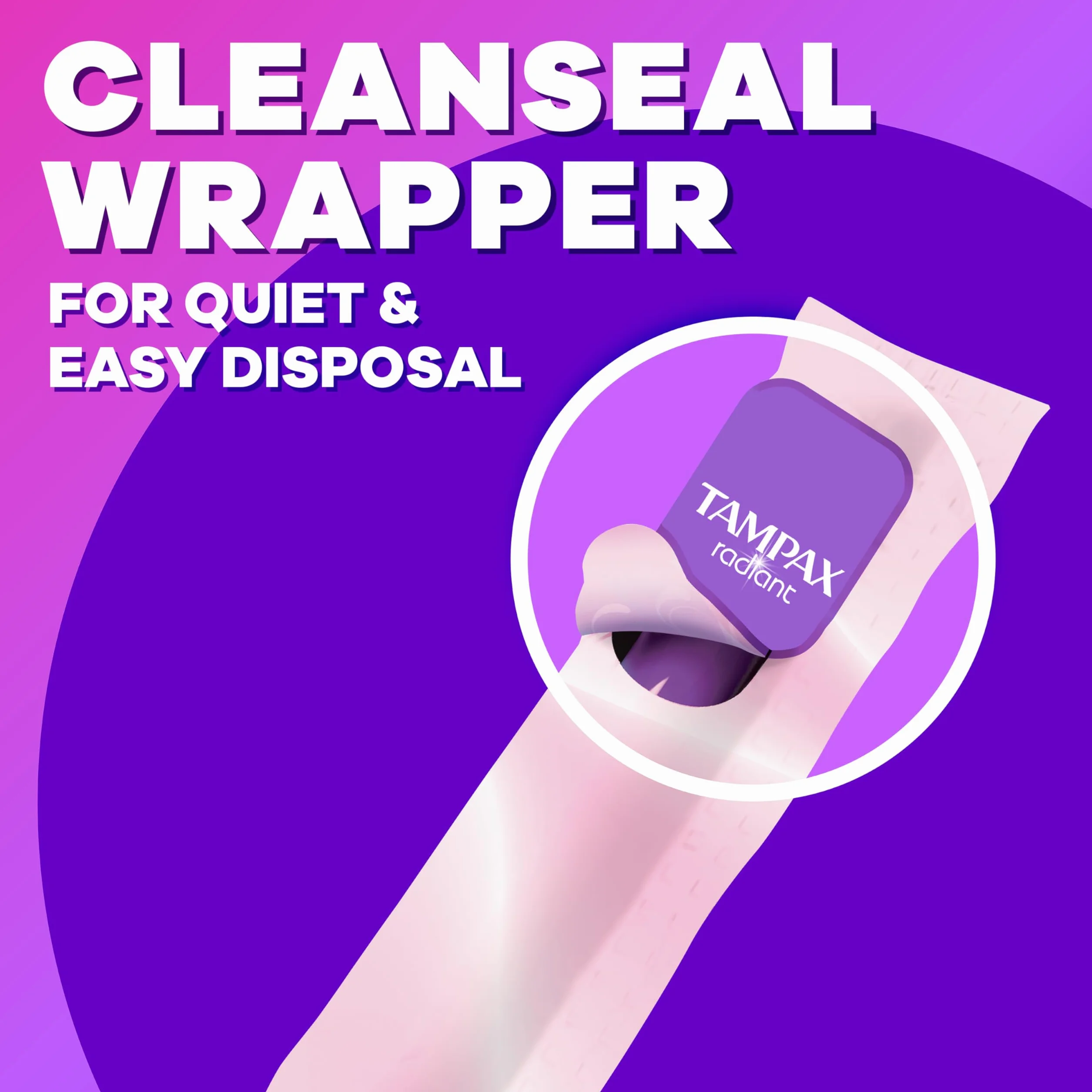 Tampax Radiant Tampons Multi Pack LeakGuard, assorbenza leggera/regolare, 78 pezzi