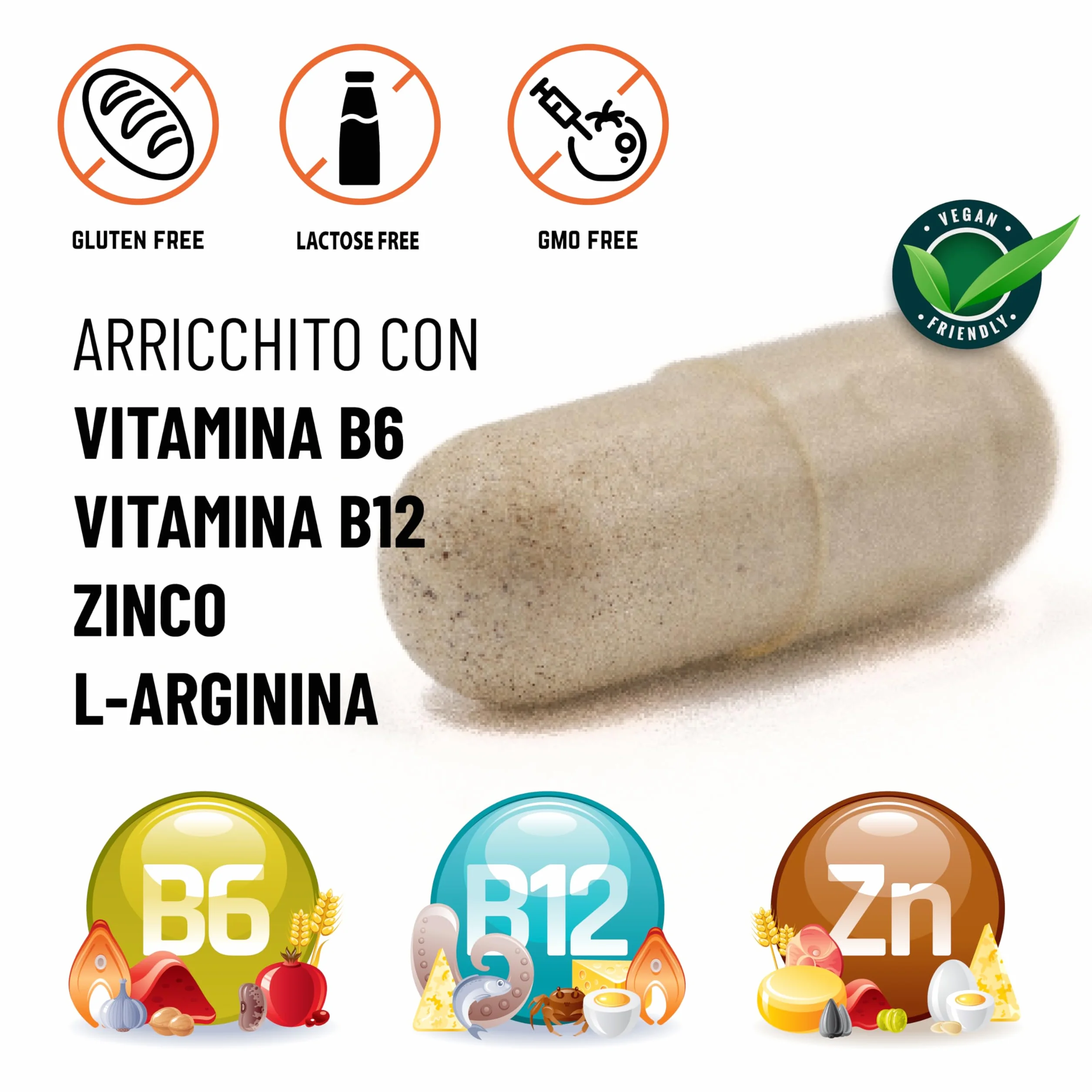 Tribulus Terrestris e Maca Peruviana nera con L Arginina. Integratore uomo alte prestazioni + Vitamine B + Zinco, boost testosterone .Incremento Massa Muscolare Potente Energizzante Uomo
