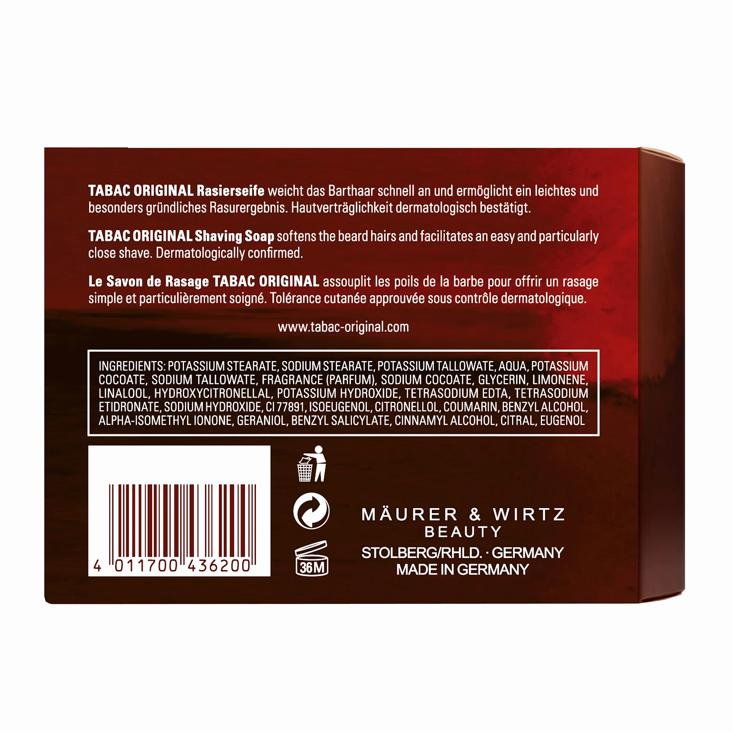 Tabac 4135 Spazzola del Pelo