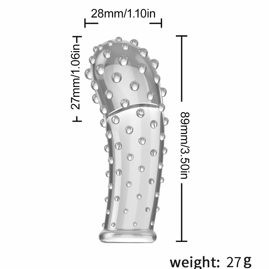 Manicotti per Dita per Coppie, Molle Manicotti per Massaggio alle Dita, Copertura per Dita Facili da Trasportare Toy