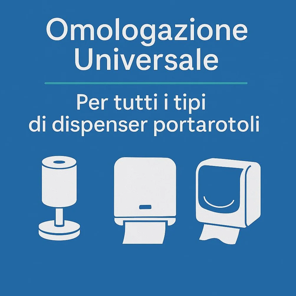 Rocard® – Maxi Carta – 8 Rotoloni Asciugatutto, Super Assorbenti, 2 Veli Pura Cellulosa con Microgoffratura, Fino a 6400 Strappi – Ideale per Uso Alimentare, Domestico e Professionale