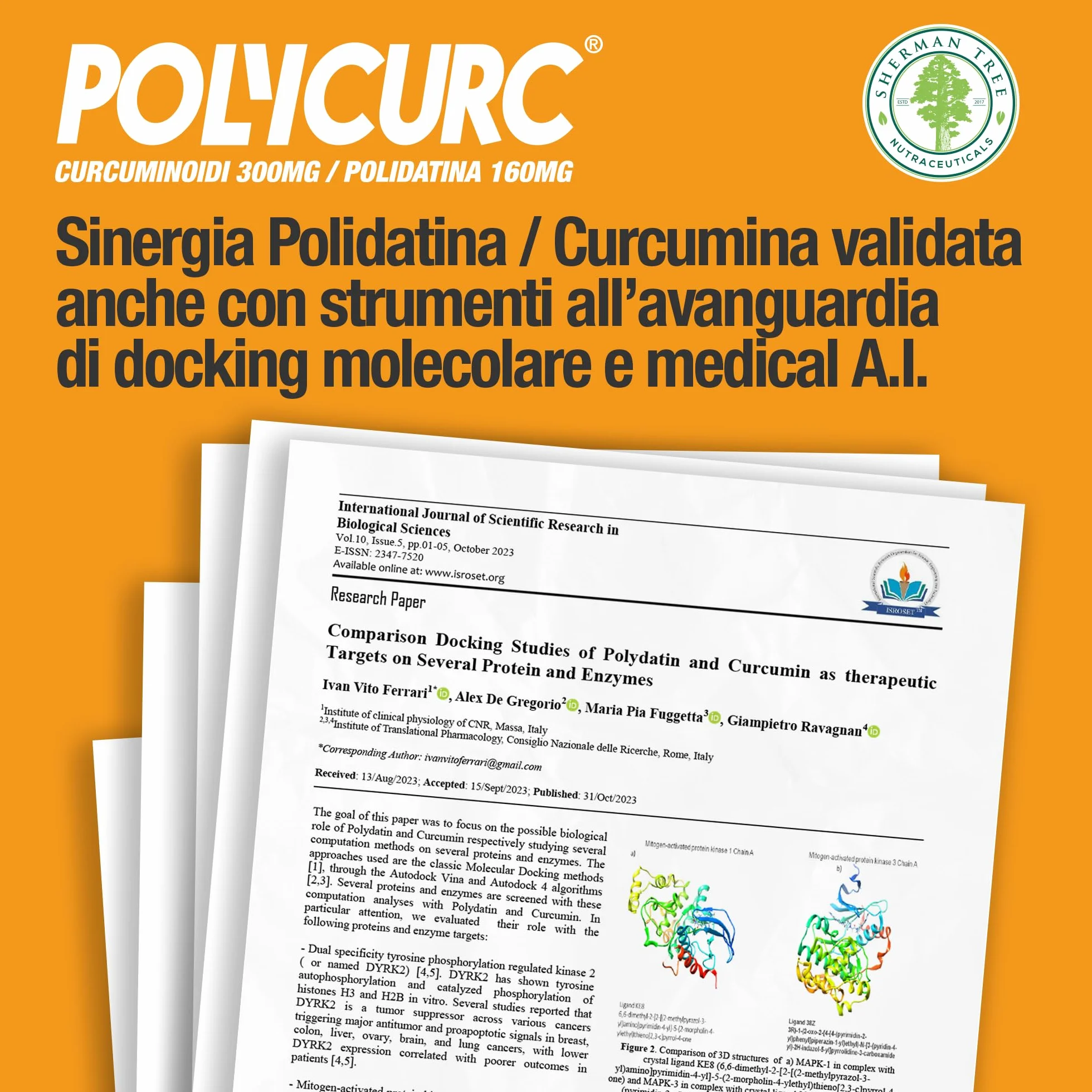 PolyCurc Gel Integratore Curcumina e Polidatina Stickpack Alto Dosaggio