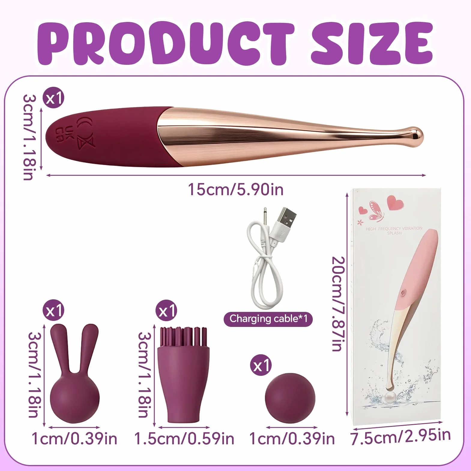 Vibratoreper Donna Professionale Succhia Clitoride 7 Modalità Sexytoysys Coppia Sex toys Vibratoreper Donna Wireless,Massaggiatore Vibrante 4 in 1
