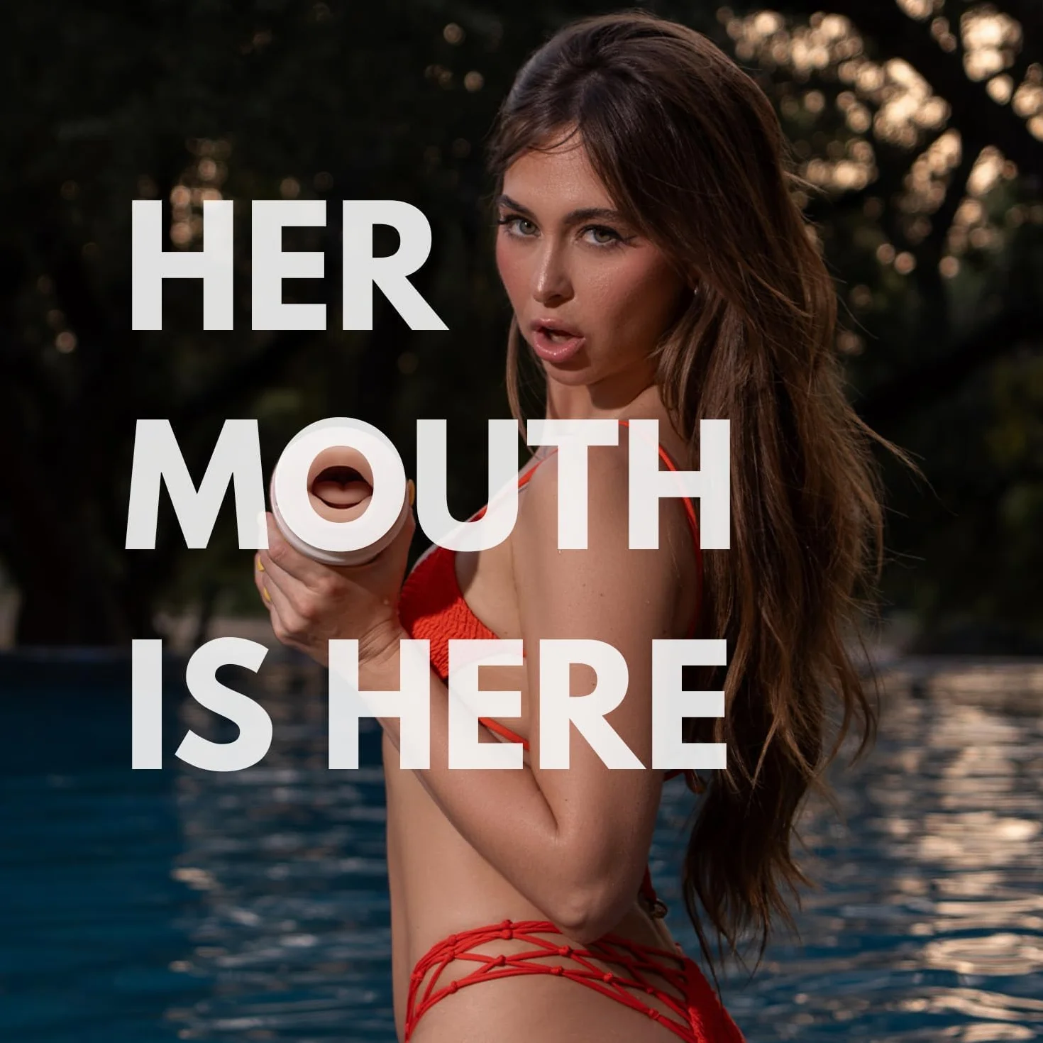 Fleshlight Riley Reid Insomnia (Mouth) - Masturbatore SuperSkin, giocattolo del sesso estremamente realistico