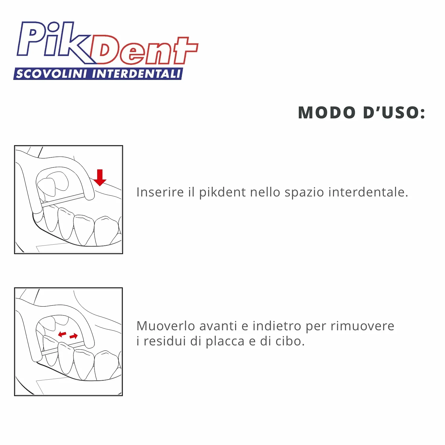 Pikdent Zero Spazi Stretti - Forcelle Interdentali con nastro in PTFE - Comode Come Lo Stuzzicadenti, Efficaci Come il Filo Interdentale - 30 Forcelle
