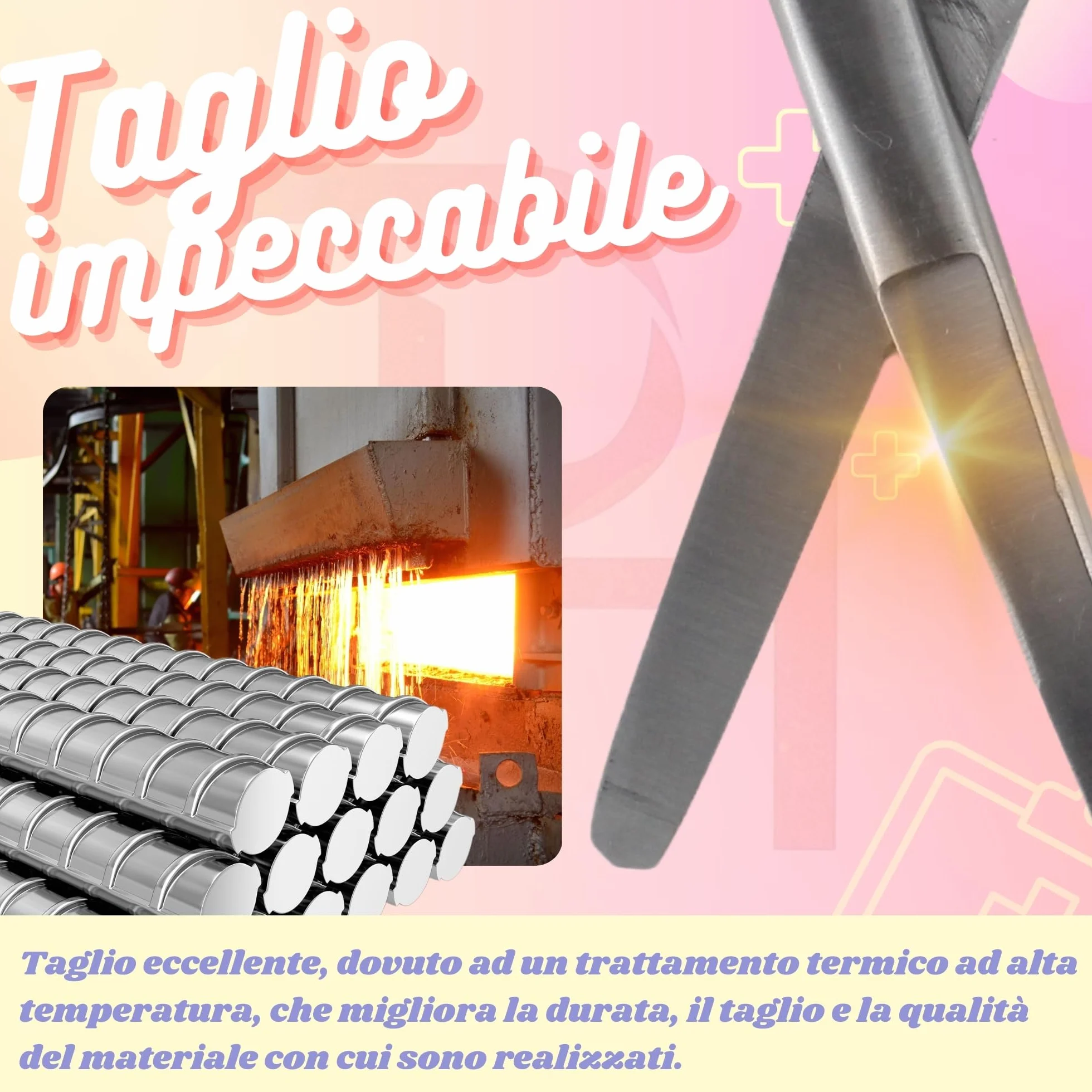 Forbici Infermiere Professionali Dritte per Bendaggio Ph Pro Heat