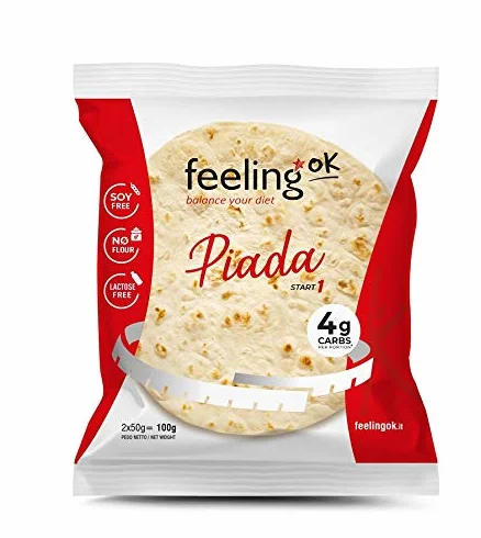12X FEELING OK PIADINA 100G STAGE 1 START HIGH PROTEIN NEUTRA + OMAGGIO