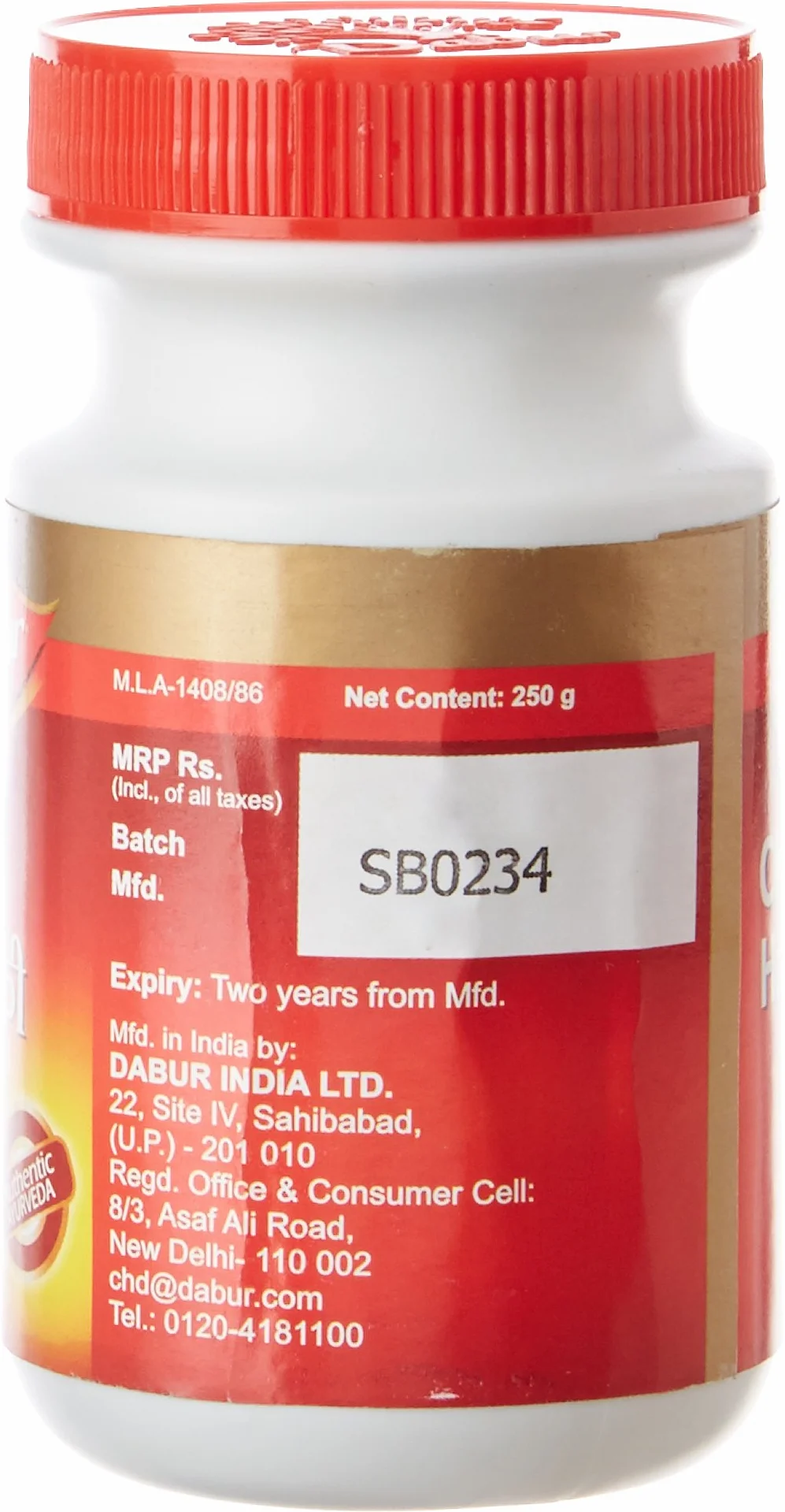 Dabur Chitrak Haritaki 250 Gm