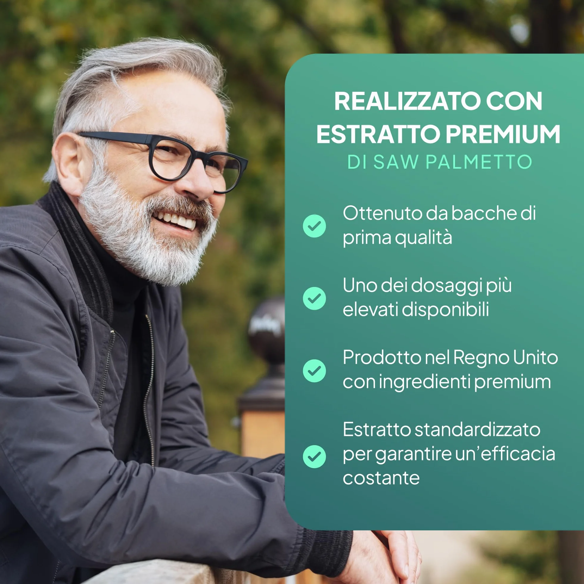 Capsule di Saw Palmetto 3000mg 180 Capsule Integratore Vegano Standardizzato