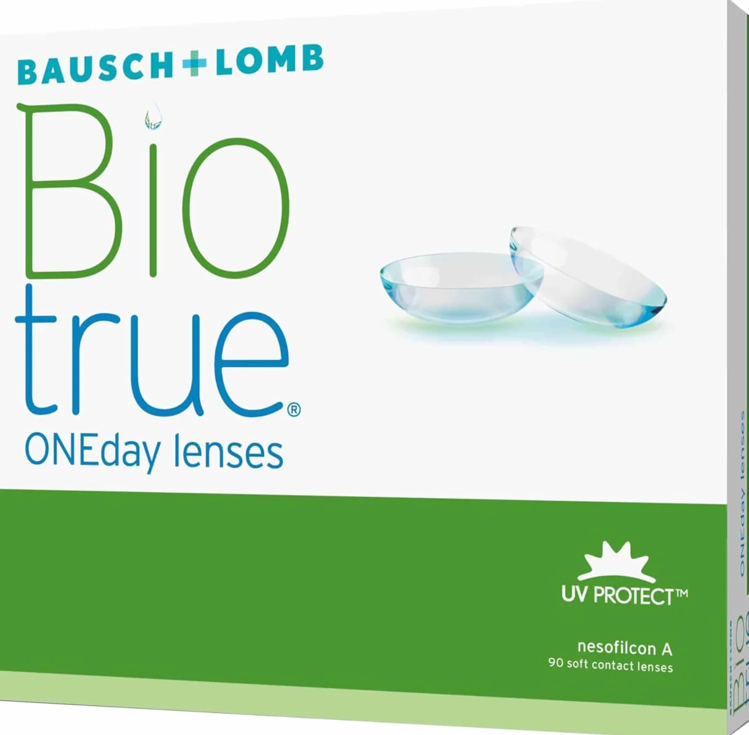 Biotrue ONEday Lenti a Contatto Giornaliere Correttive, 90 Lenti, BC 8.6 mm, DIA 14.2 mm, -2.25 Diopt