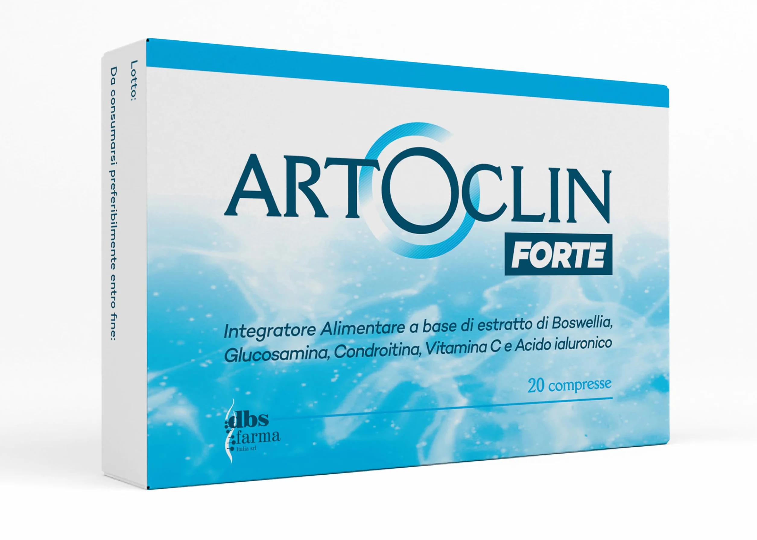 ARTOCLIN FORTE | Articolazioni e Cartilagine Integratori | Glucosamina, Condroitina, Acido Ialuronico, Boswellia e Vitamina C | Supporto Cartilagini, Mobilità e Comfort Articolare | Made in Italy