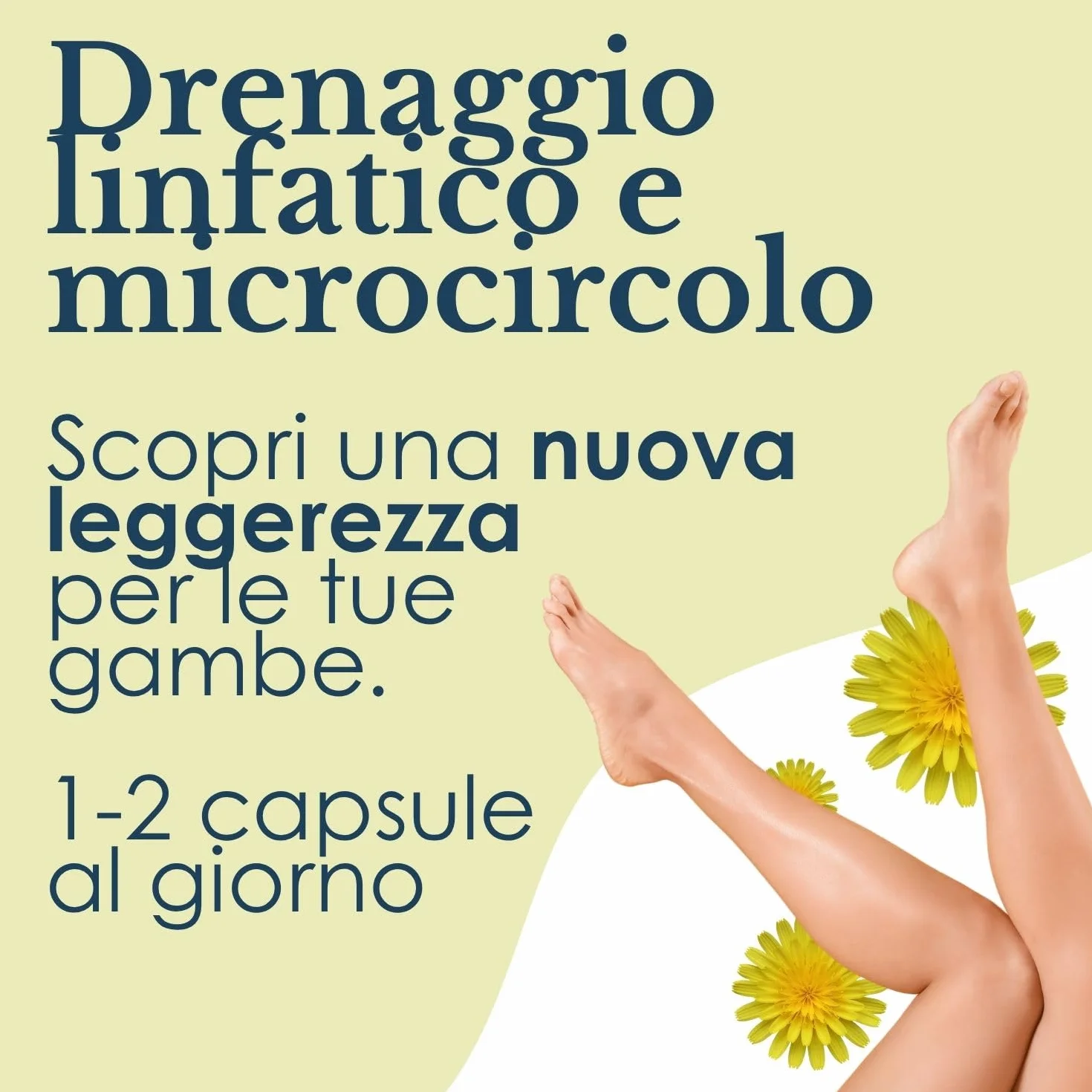 ERBEX Centella Asiatica 100 Capsule Doppia Formula Totum + Estratto Titolato Integratore Drenante Naturale
