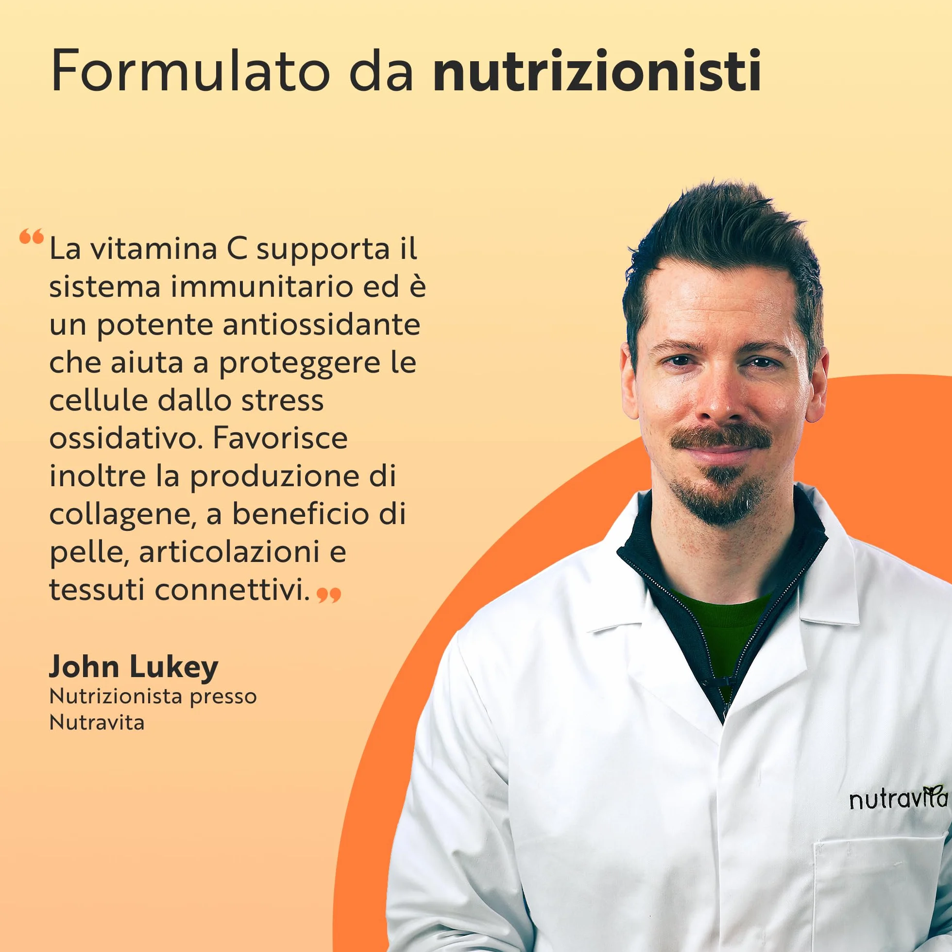 Nutravita Vitamina C 1000mg 180 Compresse con Rosa Canina e Flavonoidi - Acido Ascorbico Vegan