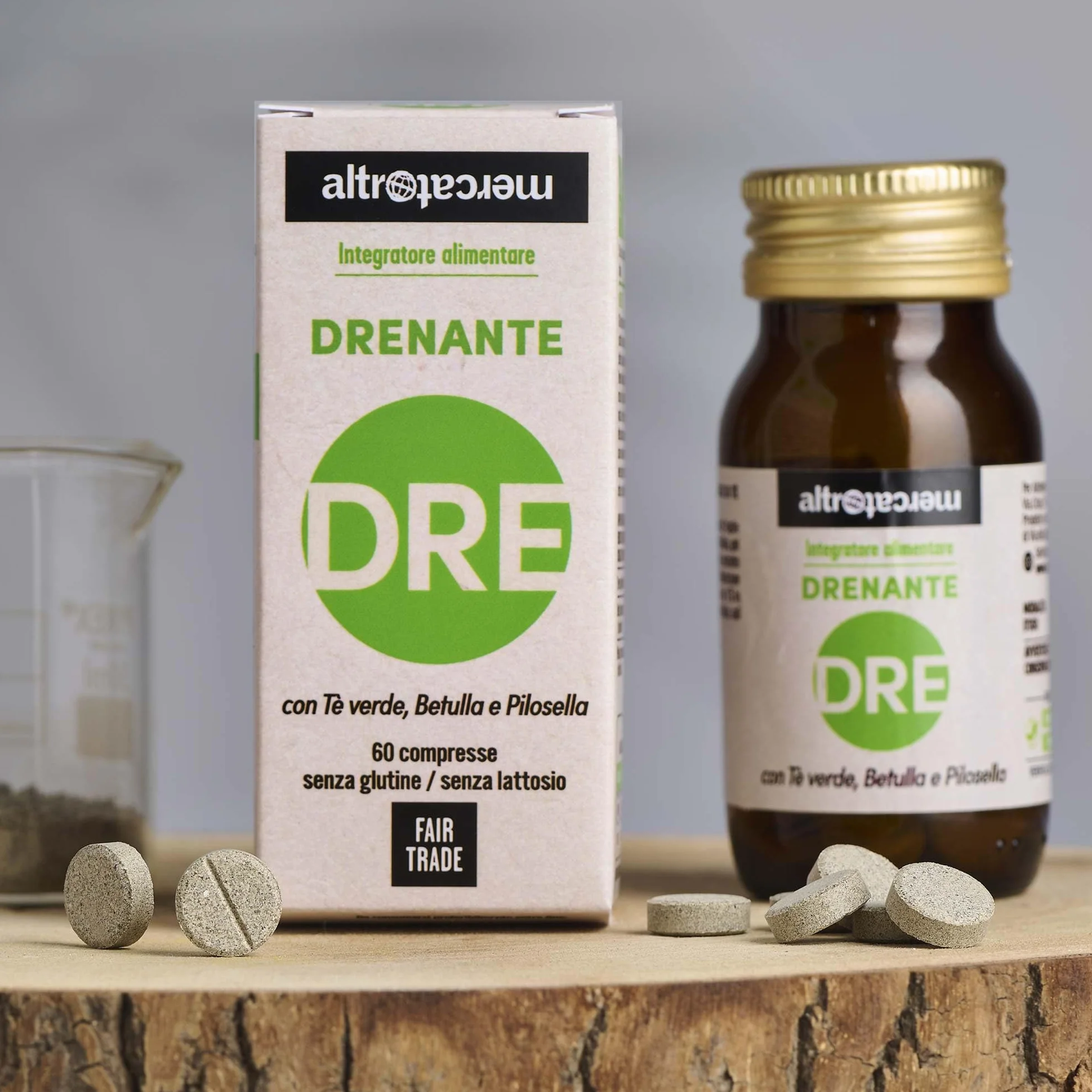 ALTROMERCATO - Drenante integratore in compresse - 60 compresse - 42 g