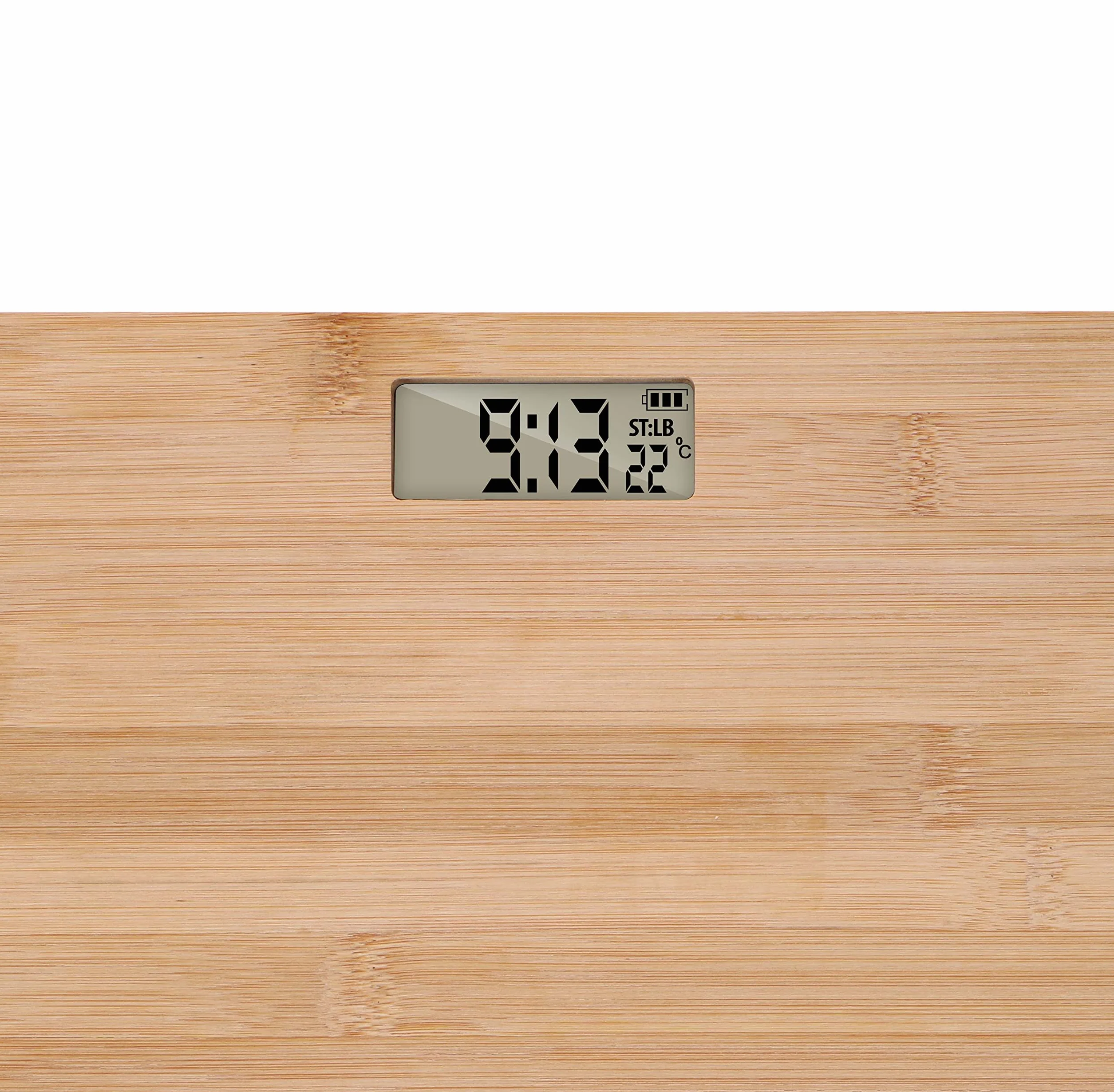 Grundig Bilancia pesapersone digitale in bambù 180 kg